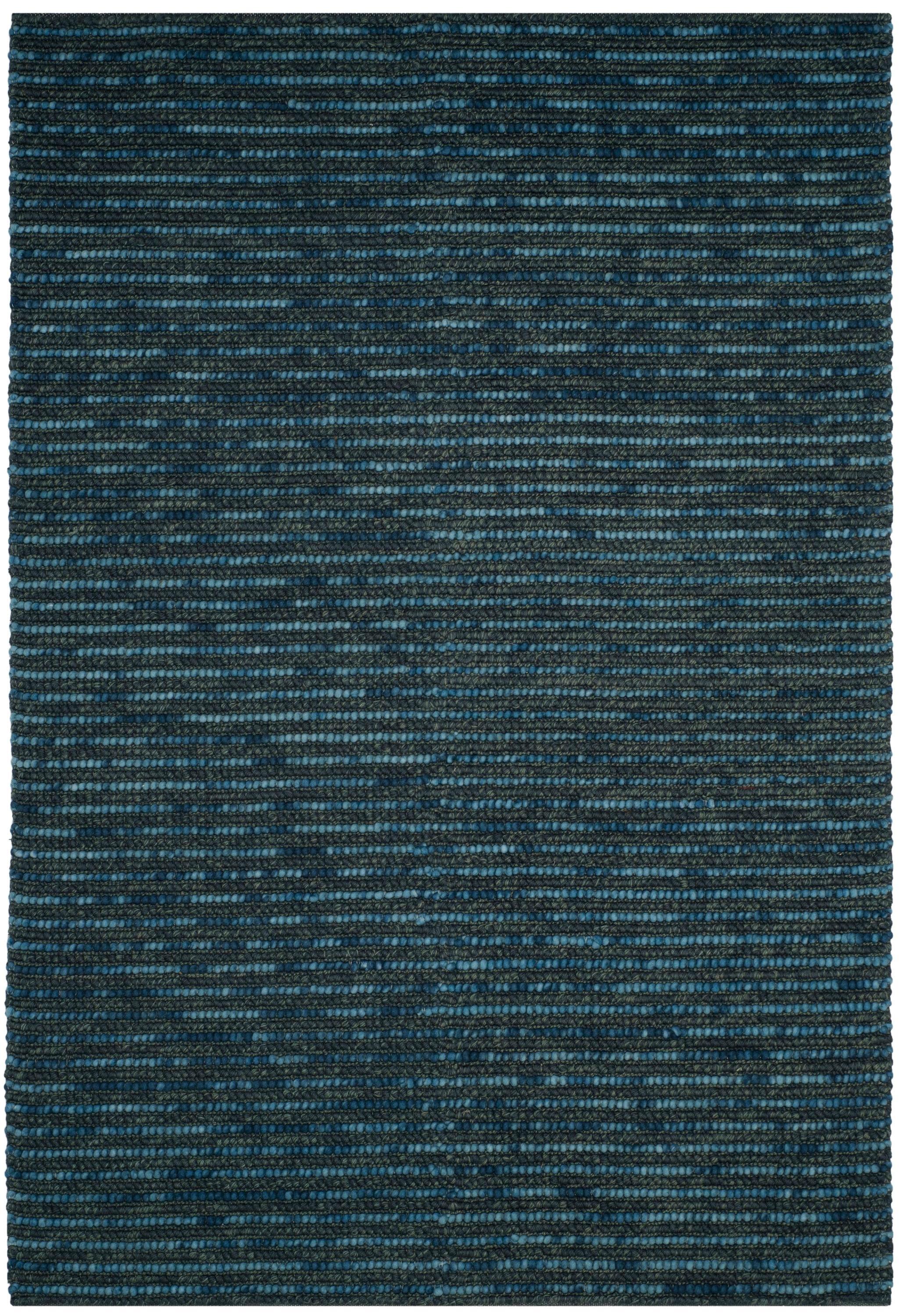 Bohemian BOH525 Hand Woven Area Rug - Dark Blue/Multi - 4'x6' - Safavieh.