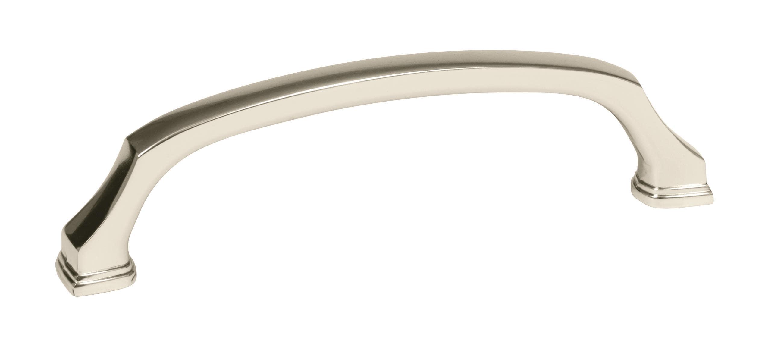 Amerock Revitalize 5-1/16 inch (128mm) Center-to-Center Polished Nickel Cabinet Pull