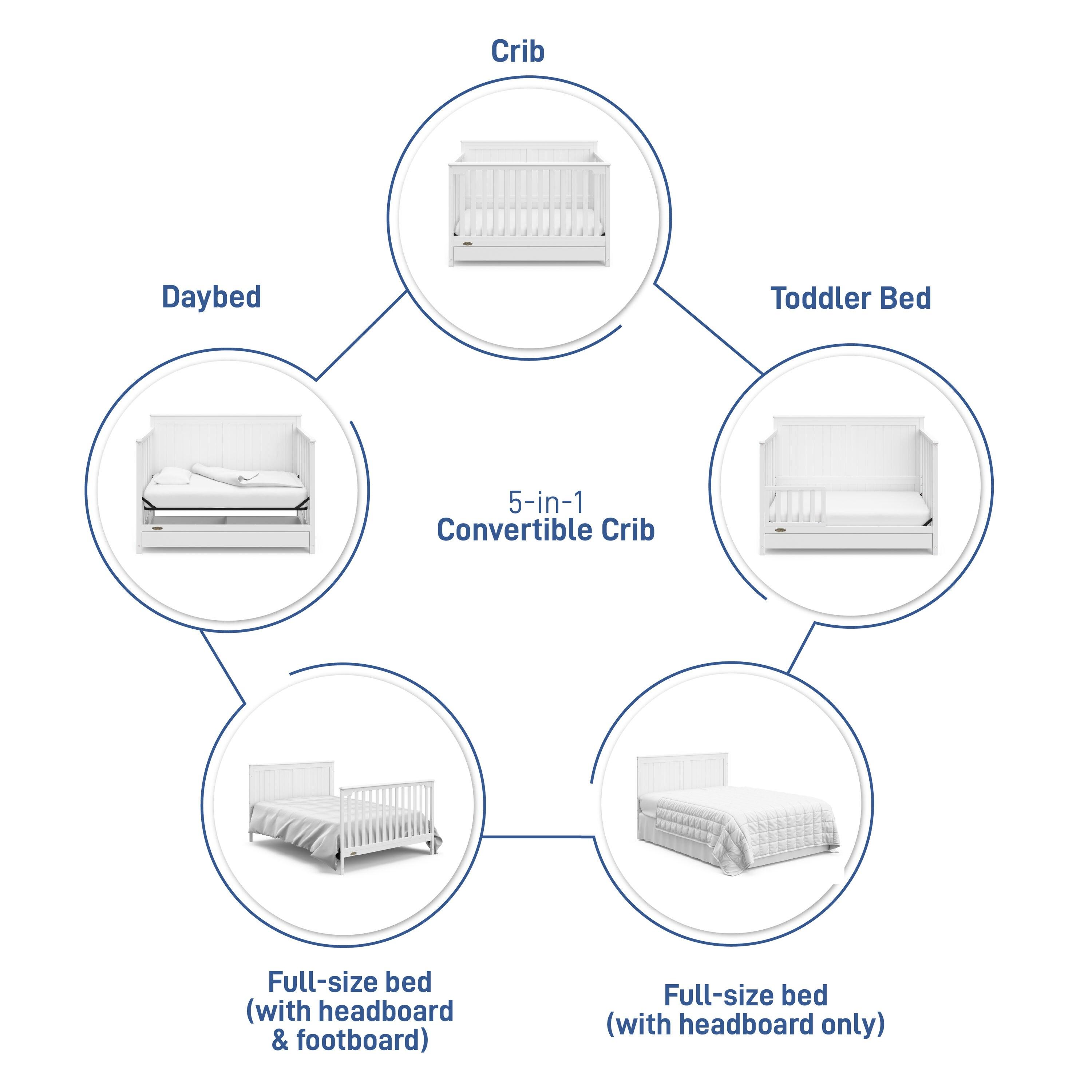 Hadley 5-in-1 Convertible Crib