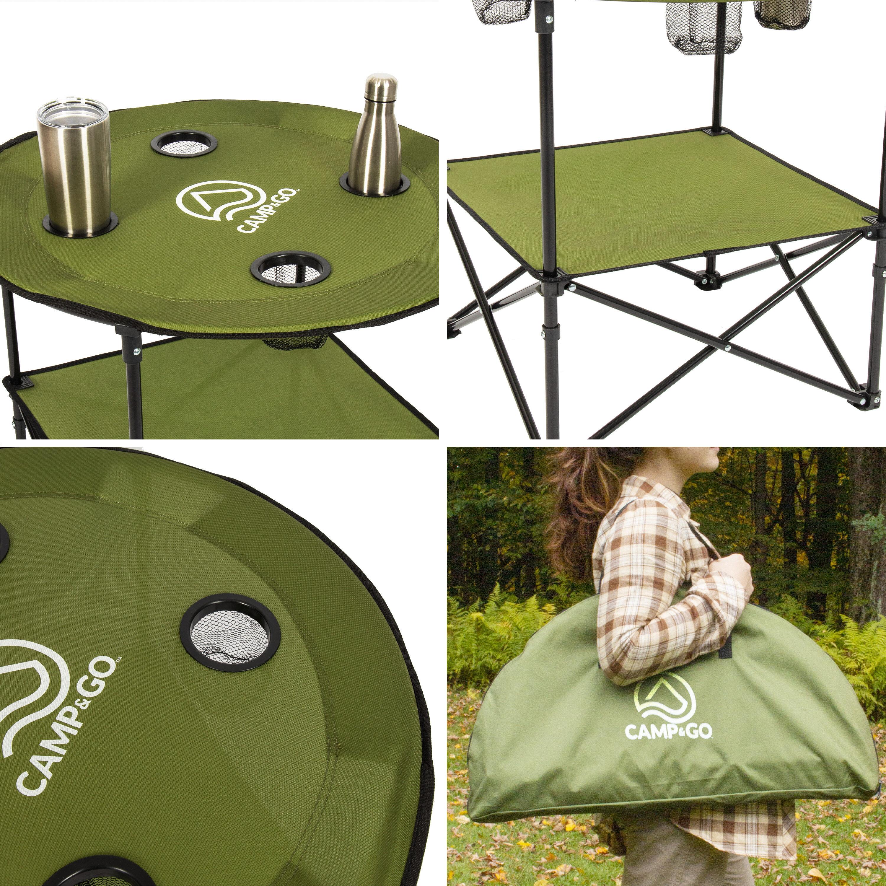 28'' Circular Portable Folding Table