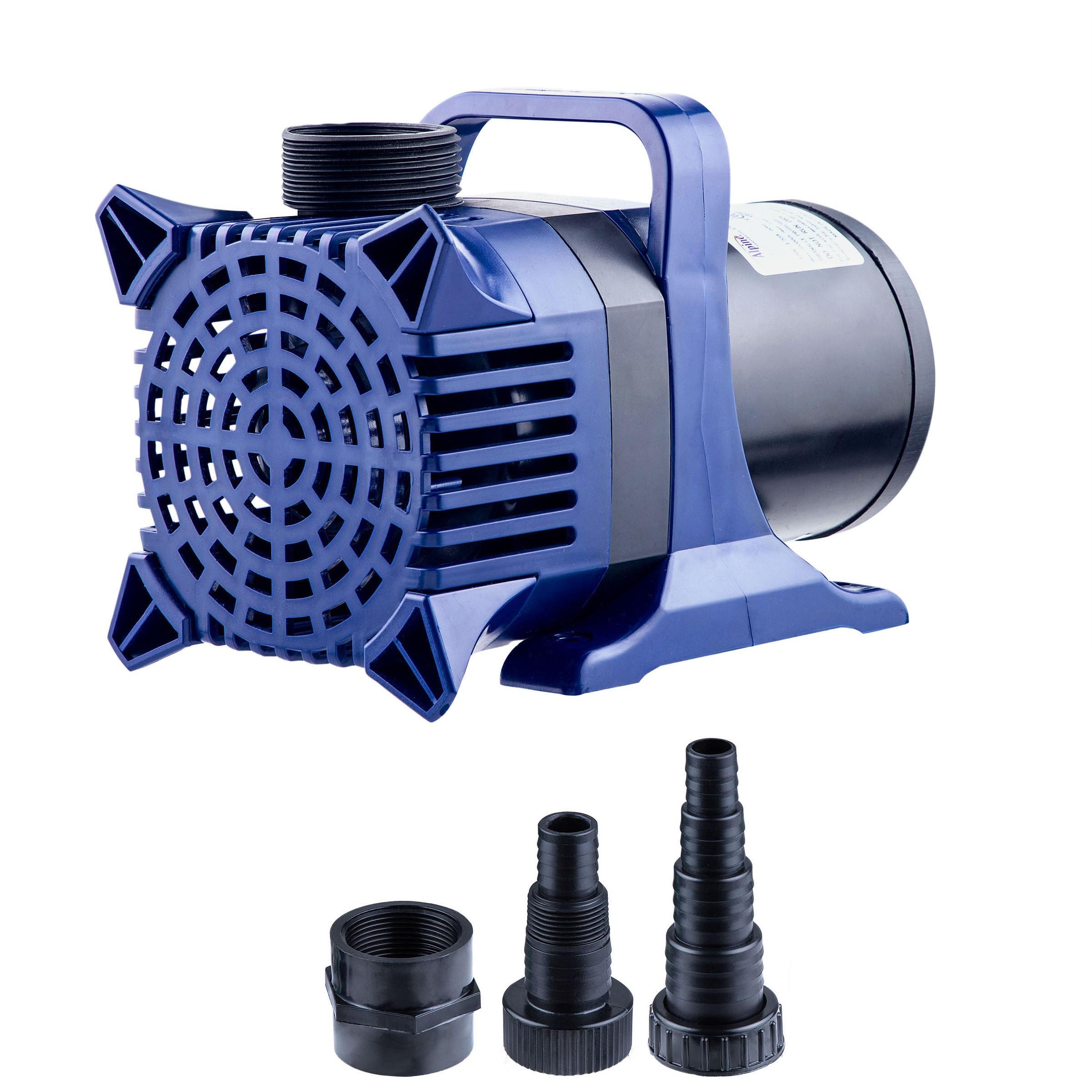 3100GPH Cyclone Pump with 33' Cord - Blue - Alpine Corporation: Submersible, Ceramic Shaft, Vortex Impeller