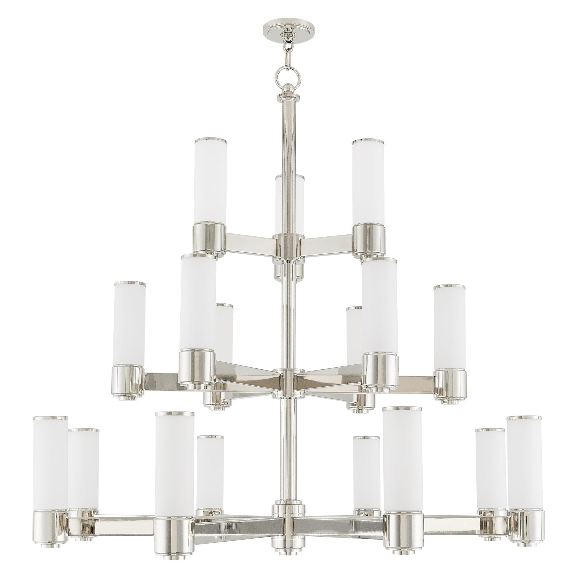 Livex Lighting - Weston - 17 Light Foyer Chandelier in Contemporary Style - 44