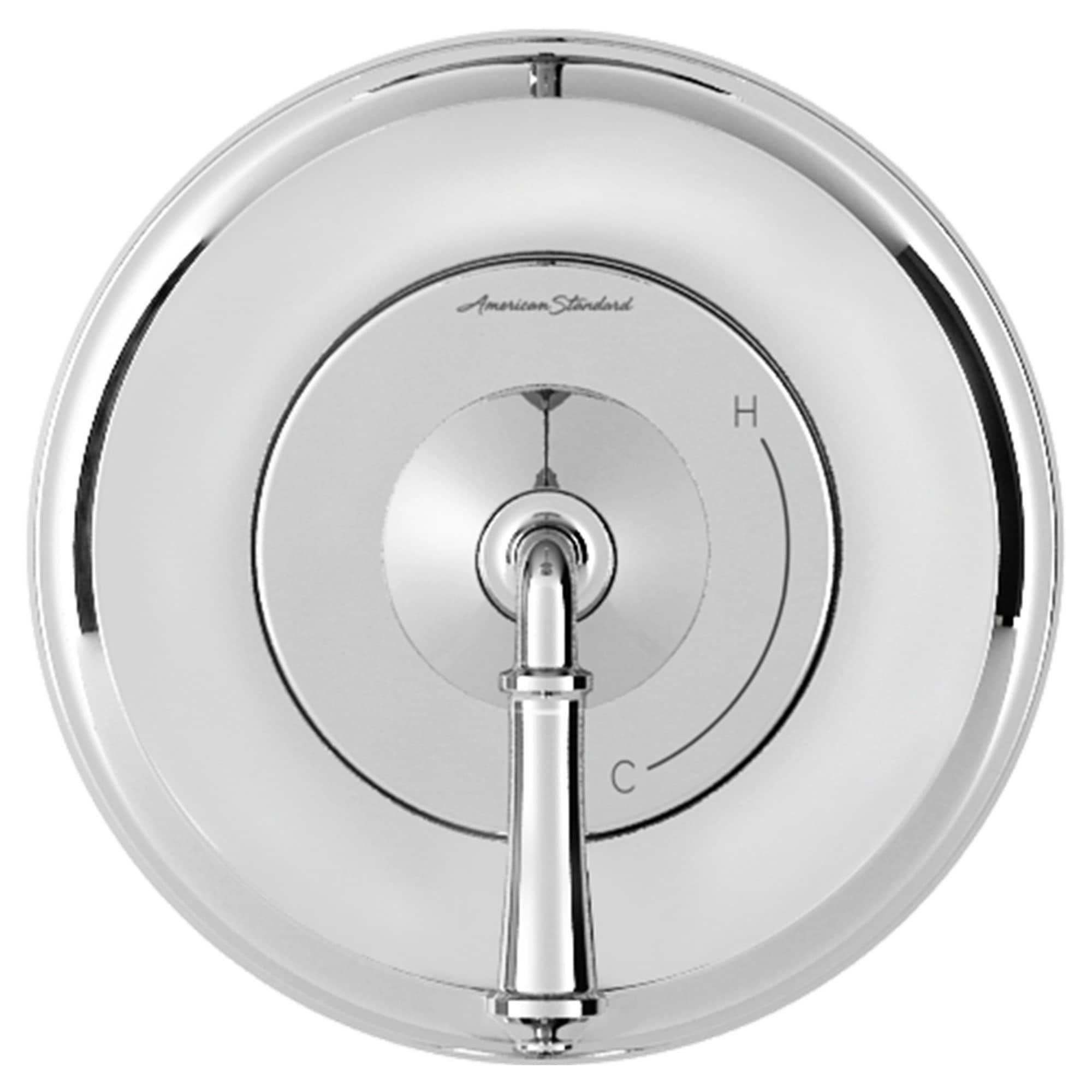 American Standard Silver Shower Valve Trim, 7.81"