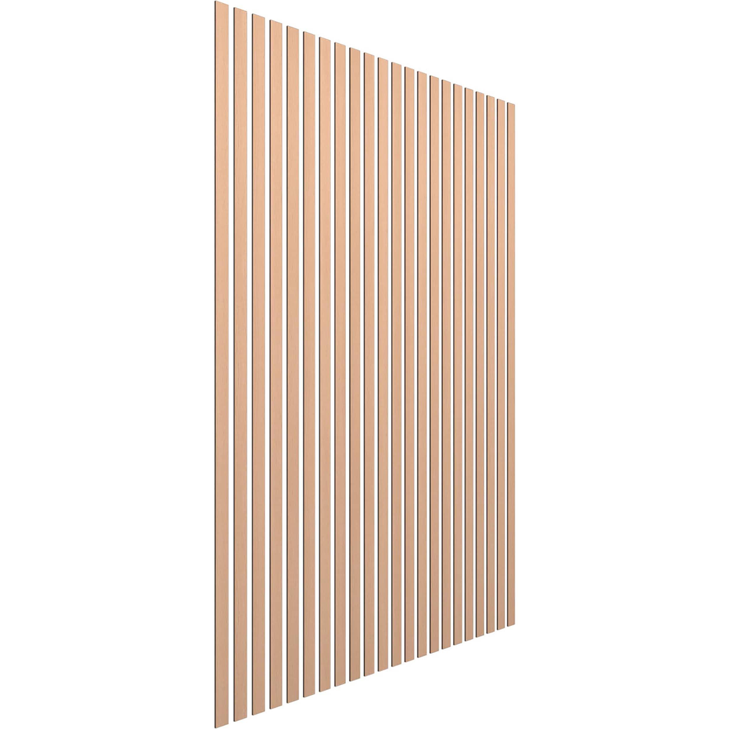 Adjustable Wood Slat Wall Panel Kit