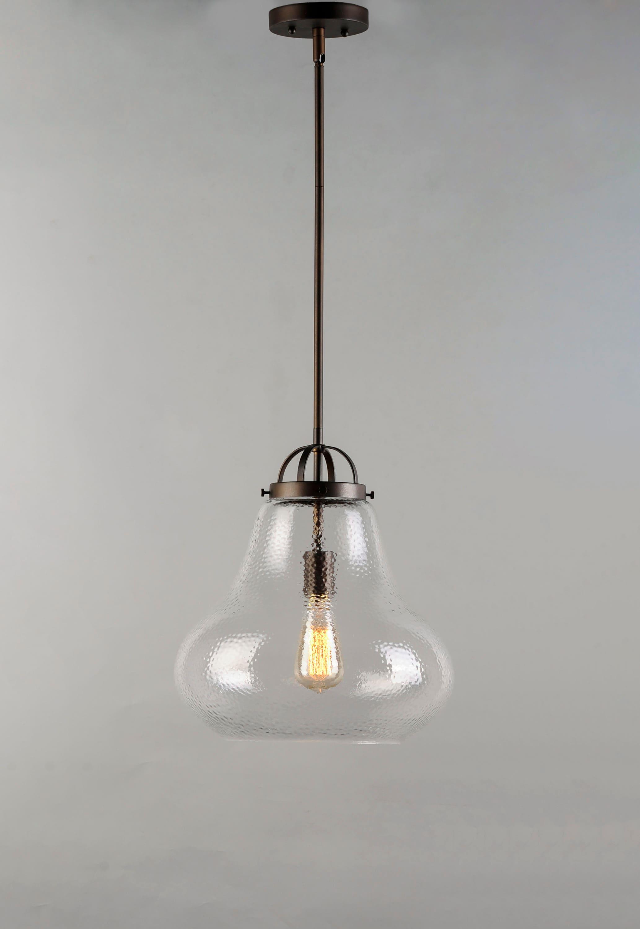 10093HMOI-Maxim Lighting-Stella-One Light Pendant-13.75 Inches wide by 14.5 inches high