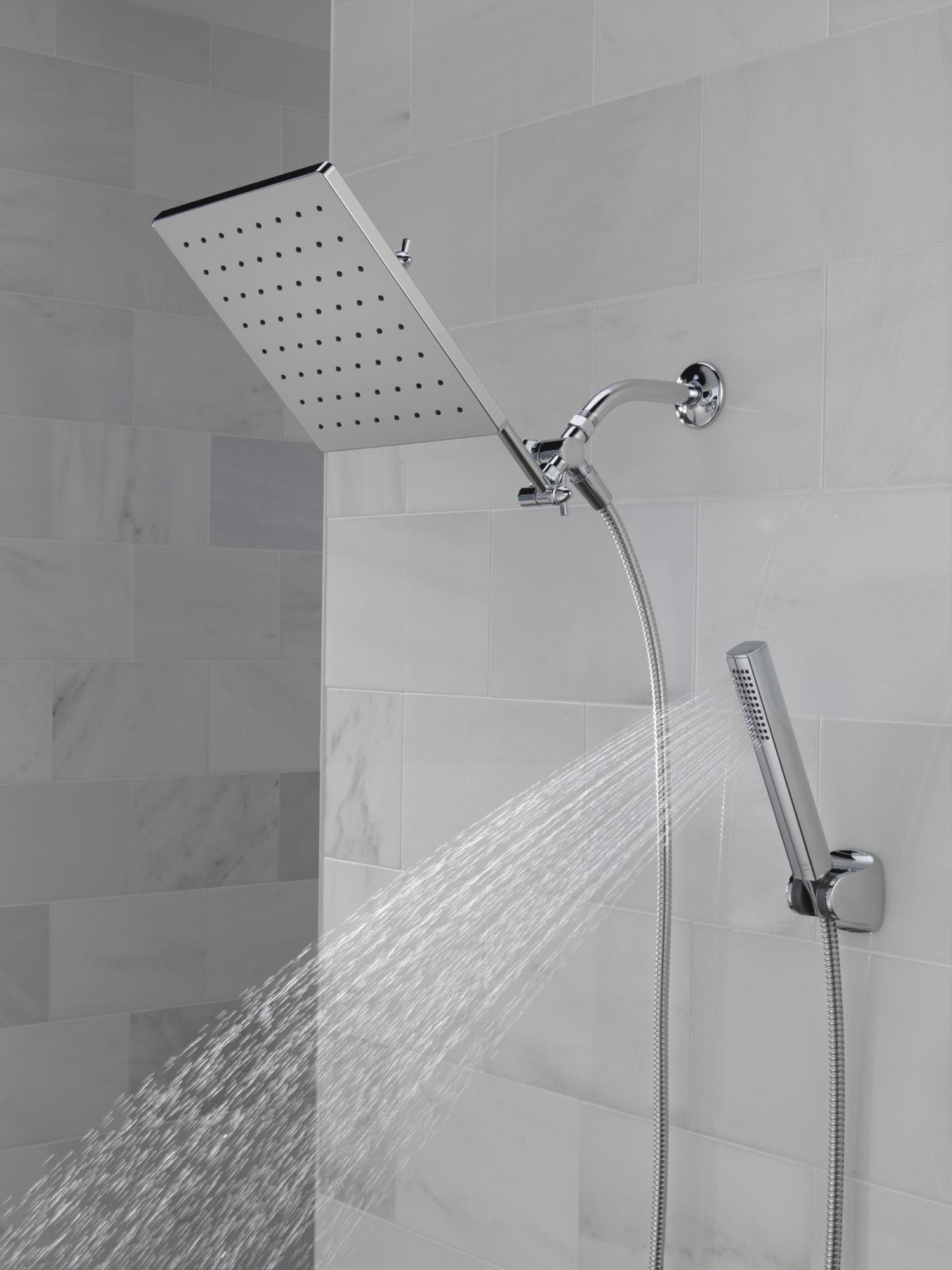 10-inch Raincan Shower Head and Hand Held Shower Combo, Rainfall Shower Head and Hand Shower