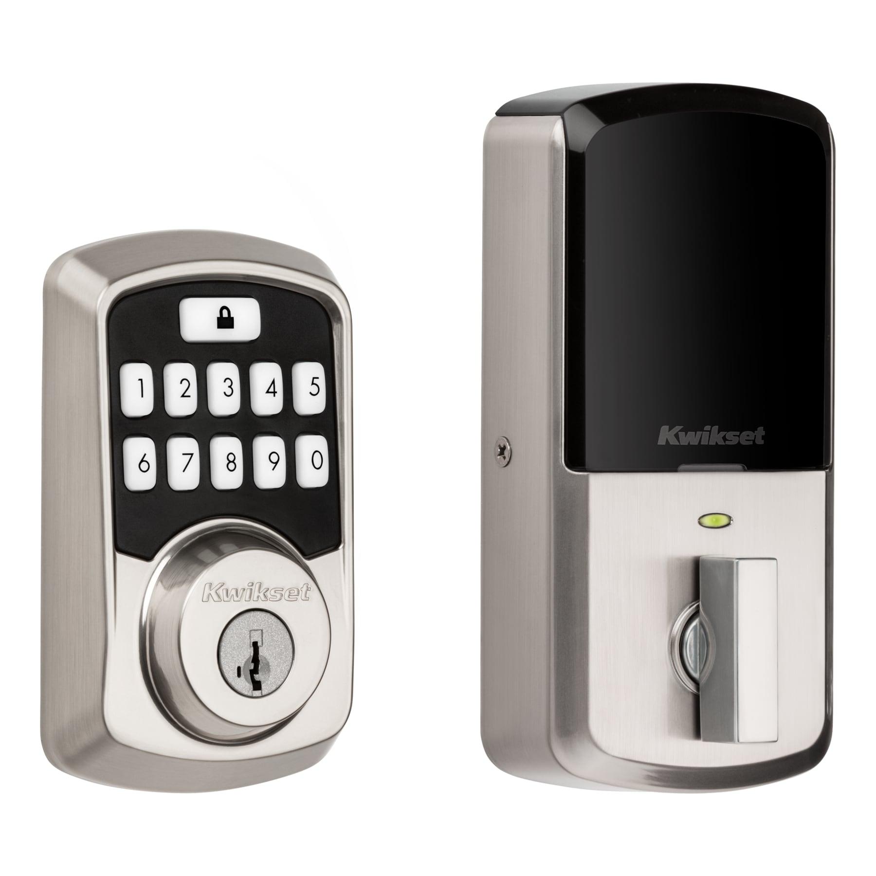 Kwikset Aura Bluetooth Enabled Smart Lock In Satin Nickel, Model # 99420-001