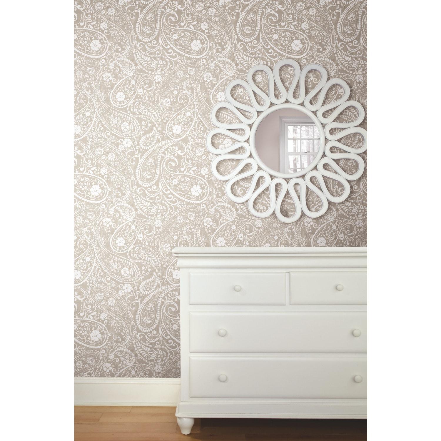 Paisley Prince Peel and Stick Wallpaper