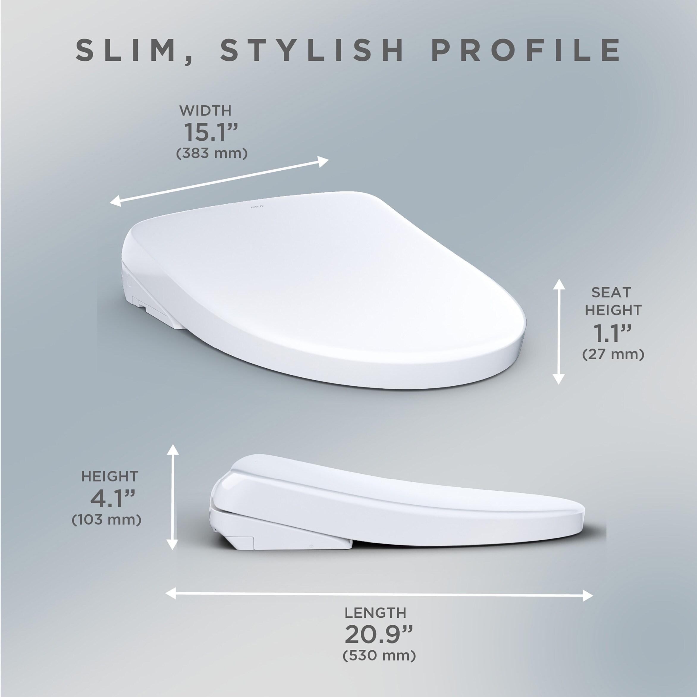 Washlet® Electronic Contemporary Elongated Soft-Close Bidet Seat