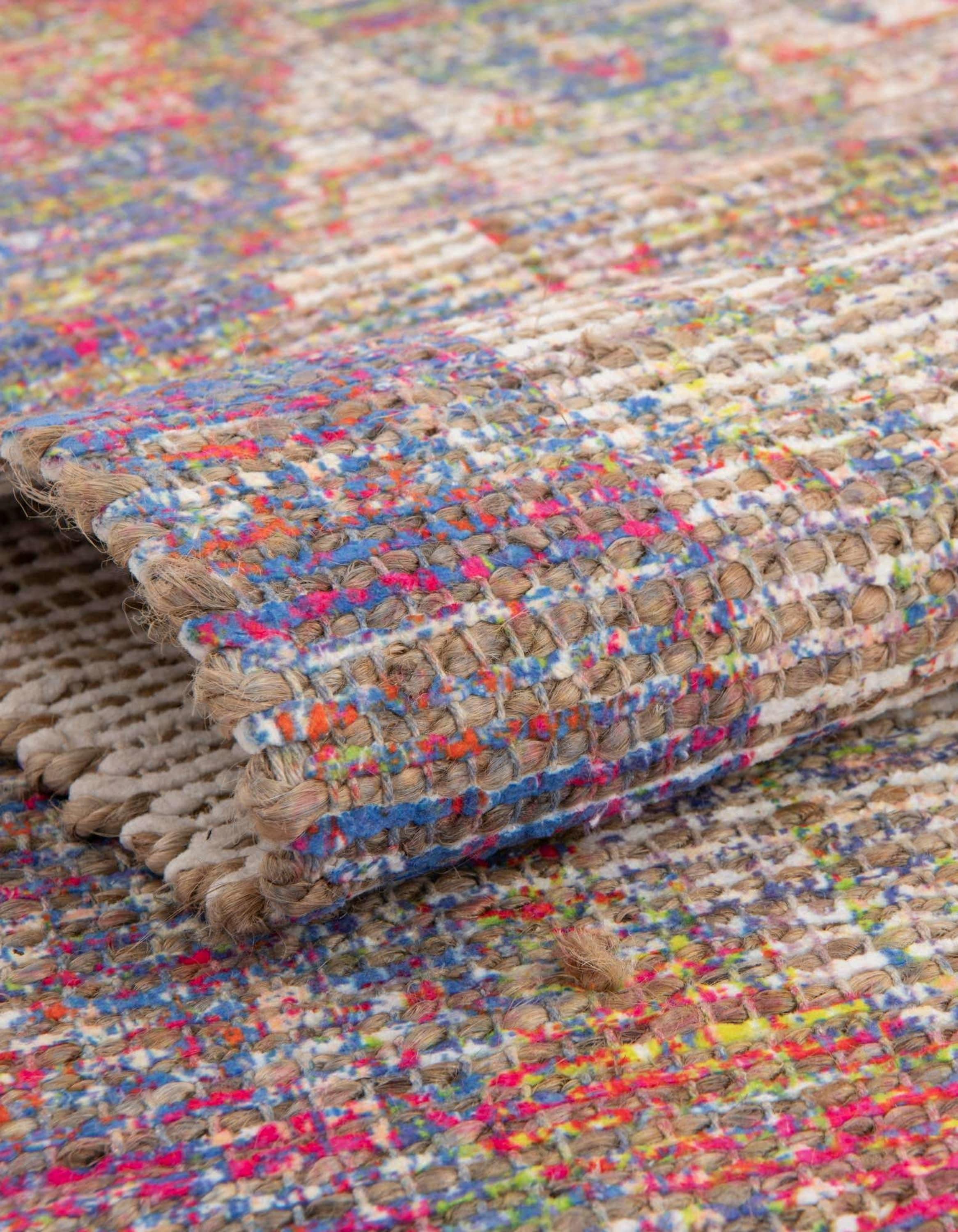 Unique Loom 9' 0 x 12' 0 Chenille Jute Rectangle Area Rug
