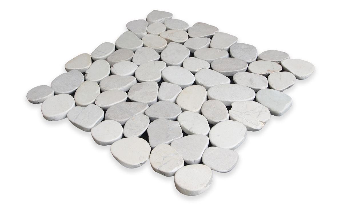 Sliced Pebble Mosaic Wall & Floor Tile