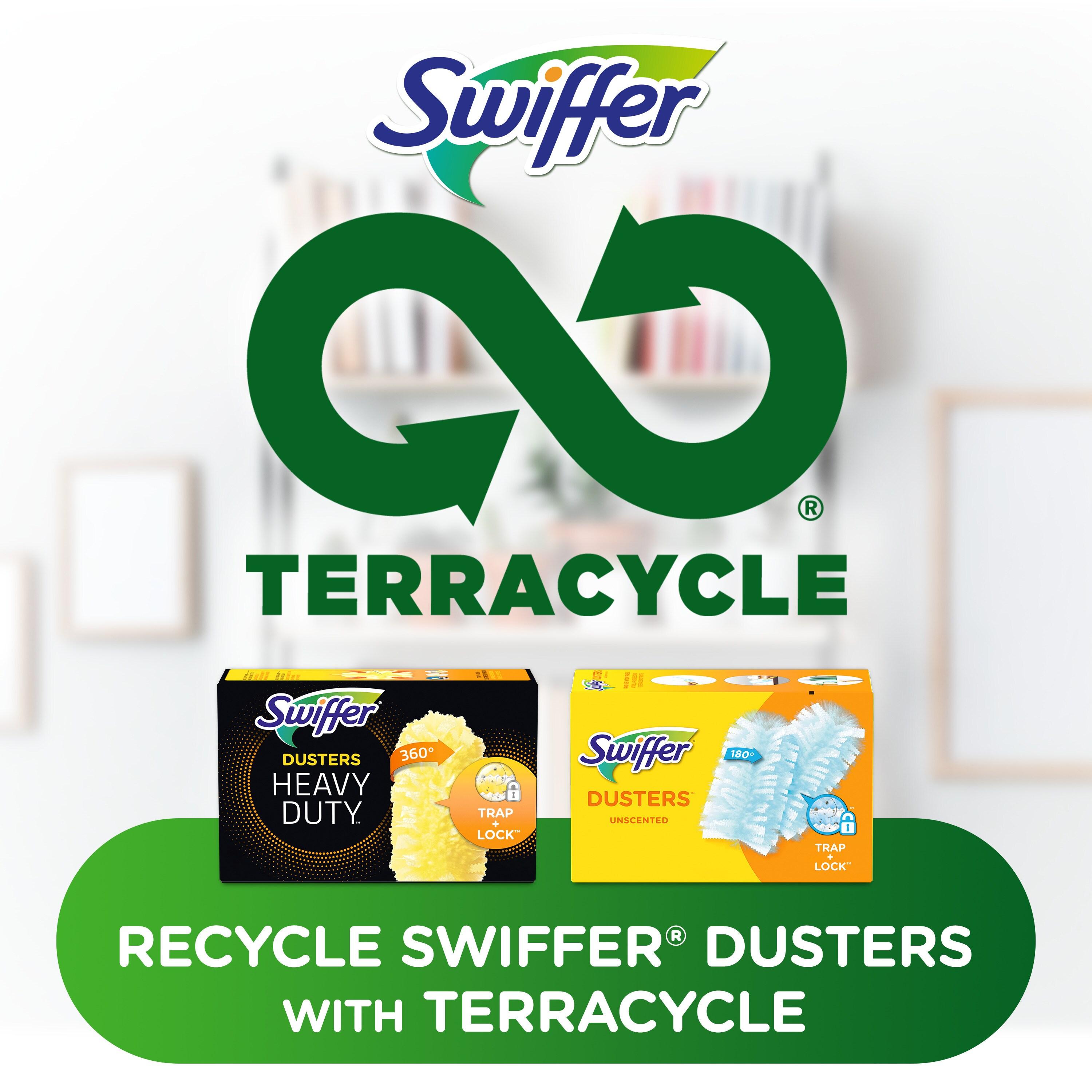 Swiffer Dusters Heavy Duty Super Extendable Handle Dusting Kit(Extension Pole, Extendable Handle,4 Duster Refill) - 4ct