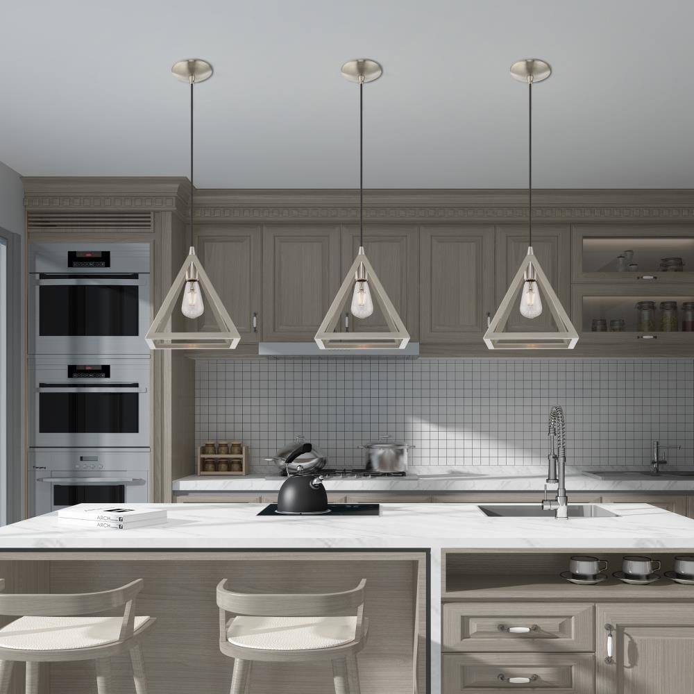 Livex Lighting Pinnacle 1 - Light Pendant in  Brushed Nickel
