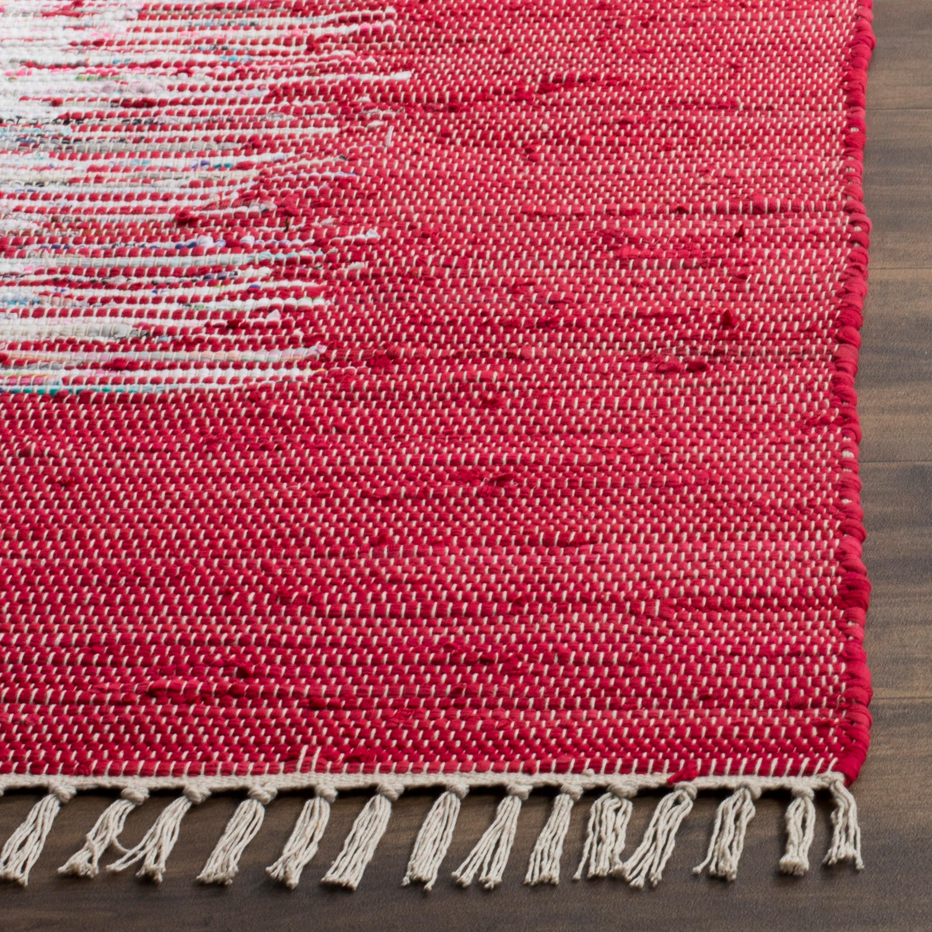 Pascual Hand Woven Cotton Abstract Rug