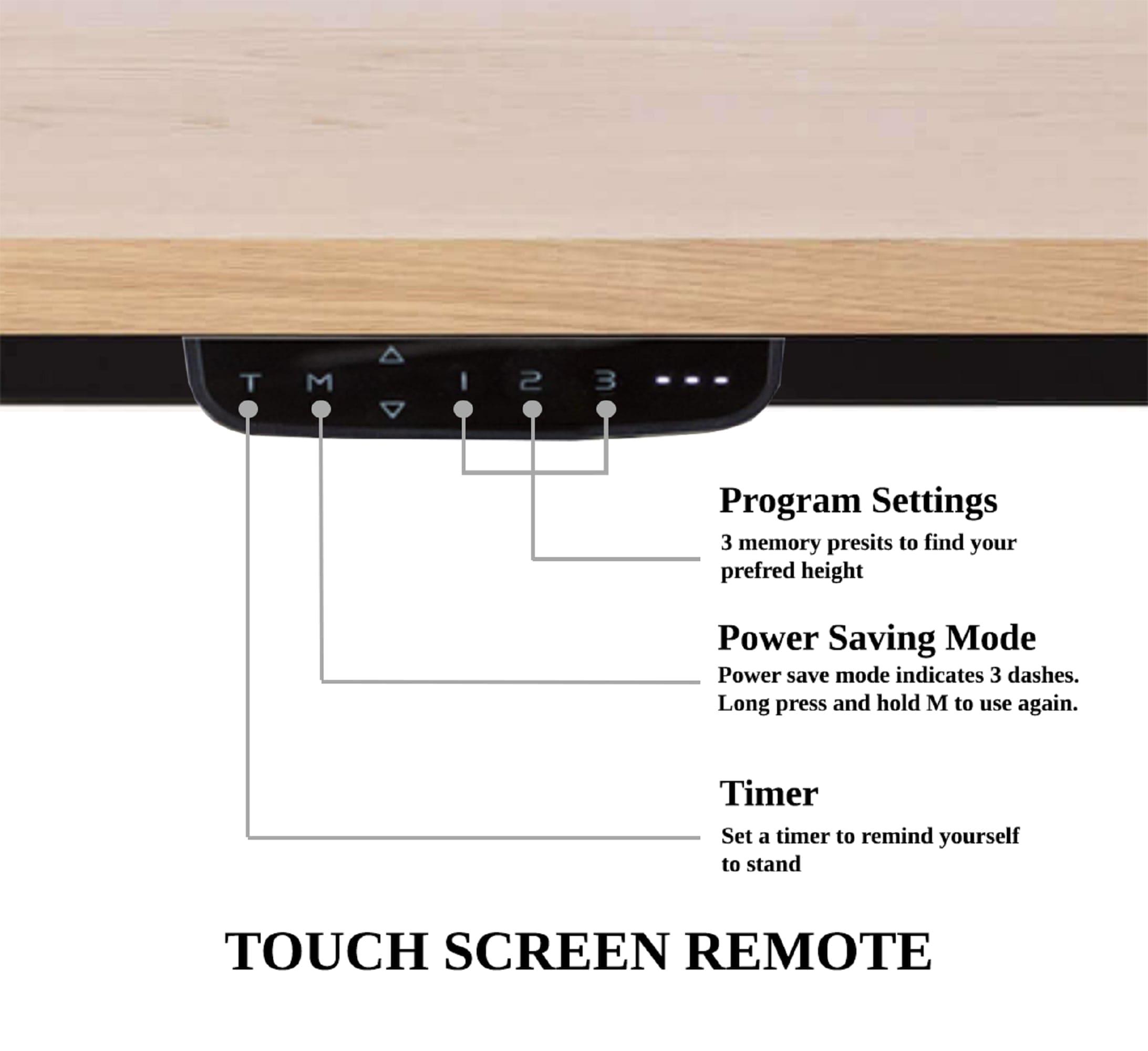 Ergomax Office 50'' H x 55'' W Desk