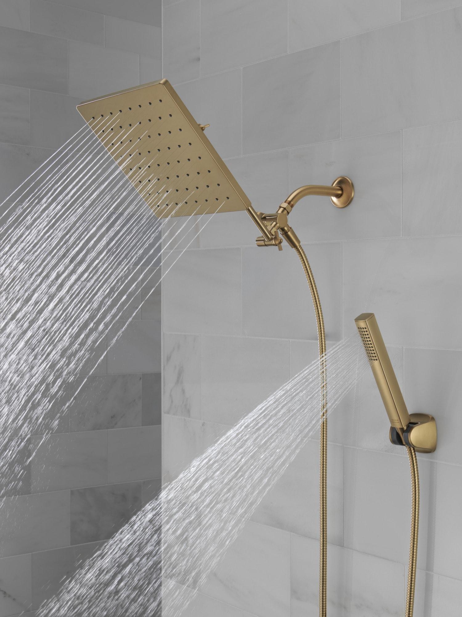 10-inch Raincan Shower Head and Hand Held Shower Combo, Rainfall Shower Head and Hand Shower
