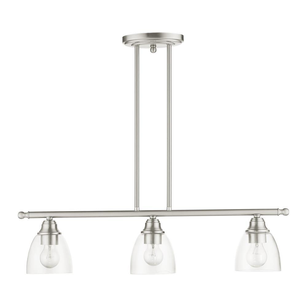 Livex Lighting Montgomery 3 - Light Chandelier in  Brushed Nickel