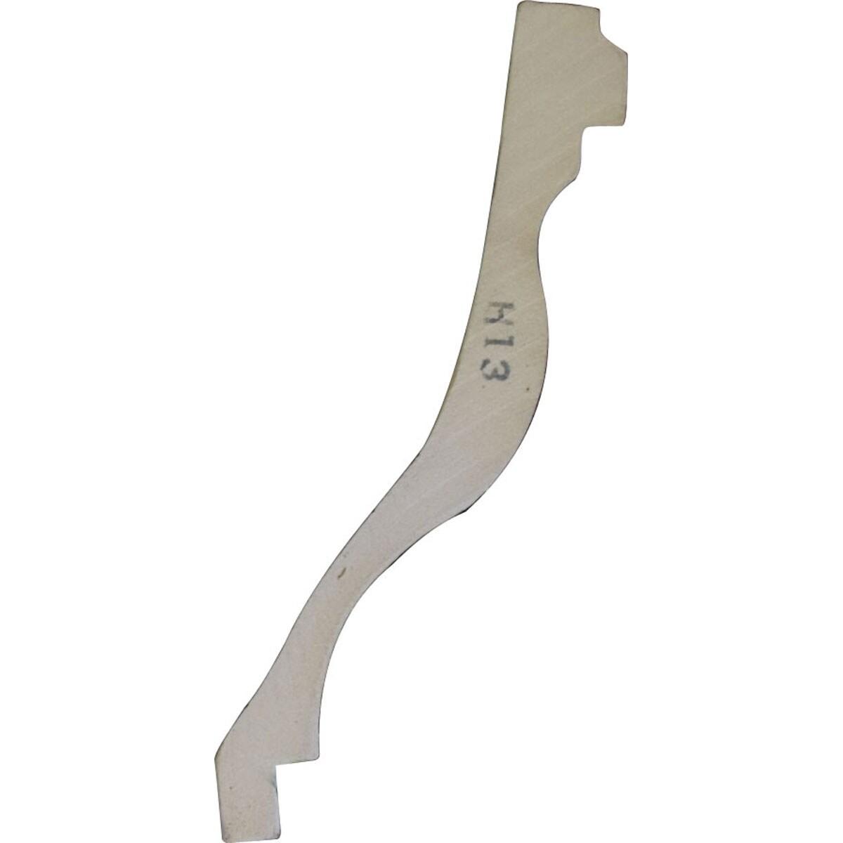 Ekena Millwork 7 1/8"H x 3 1/4"P x 7 3/4"F x 94 1/2"L Milton Smooth Crown Moulding