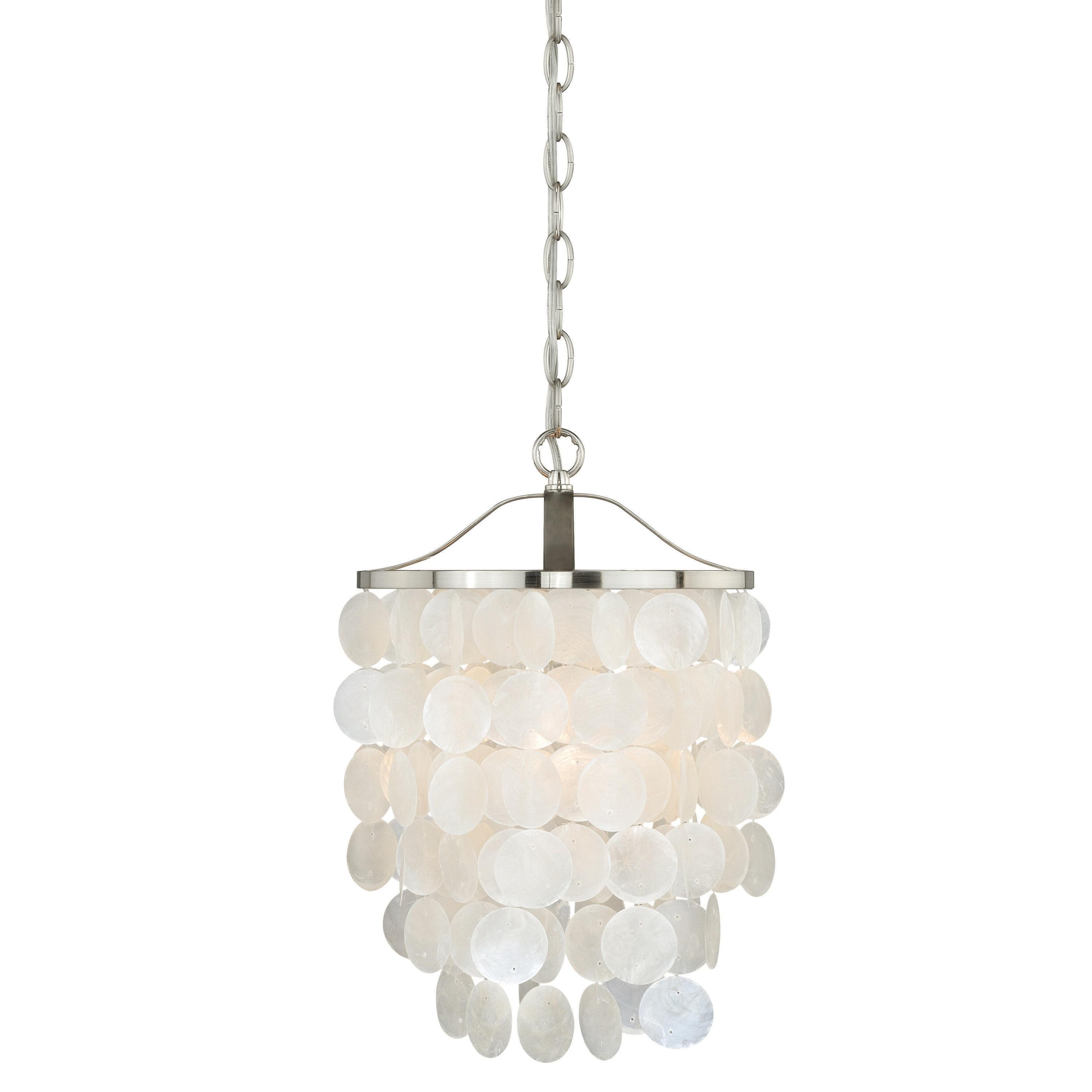 Icarus 1 - Light Satin Nickel Single Pendant
