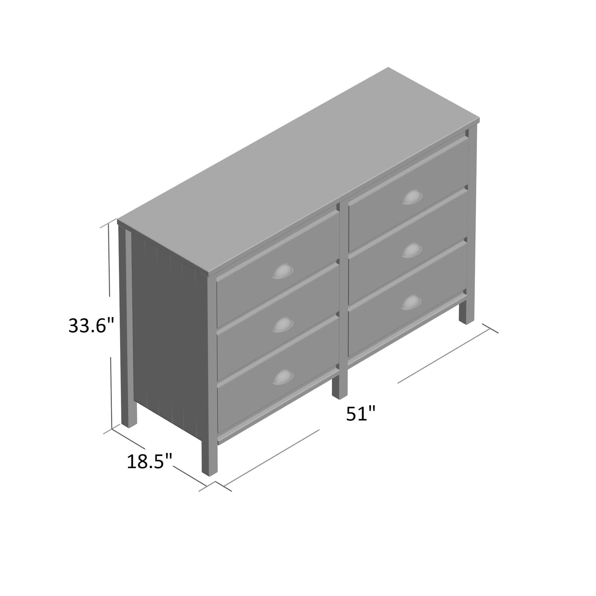 Altamirano 6 - Drawer Double Dresser
