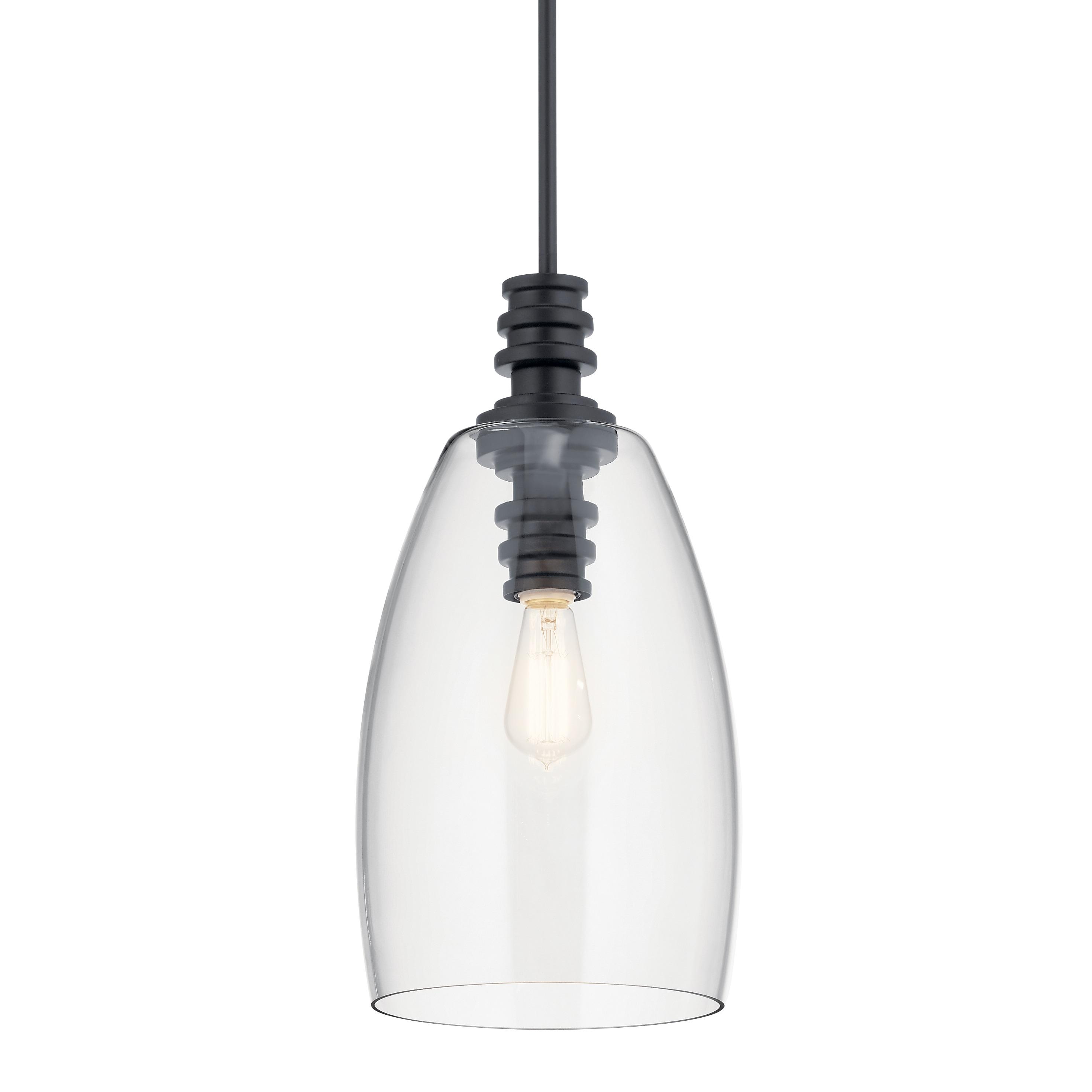 Kichler Lighting Lakum 1 - Light Pendant in  Black