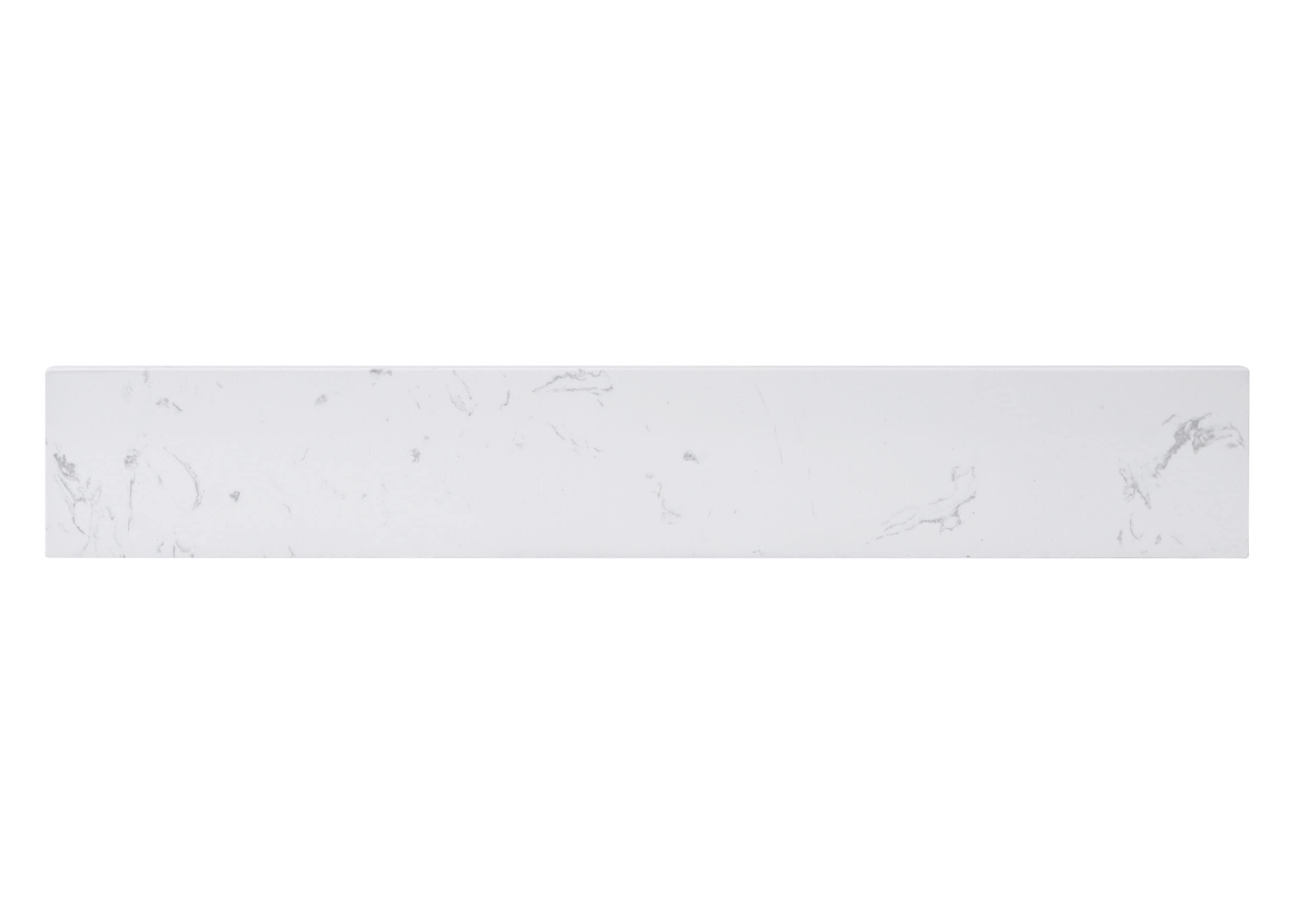 Avanity Eut22-Ss 22" L X 3-7/8" H Engineered Stone Sidesplash - Cala White