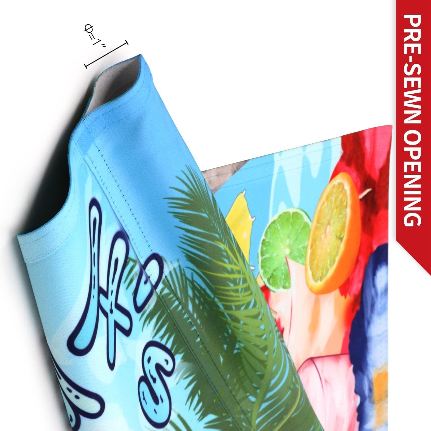 ANLEY [Double Sided] Premium Garden Flag, It's 5 o'Clock Somewhere Decorative Garden Flags - Weather Resistant & Double Stitched - 18 x 12.5 Inch