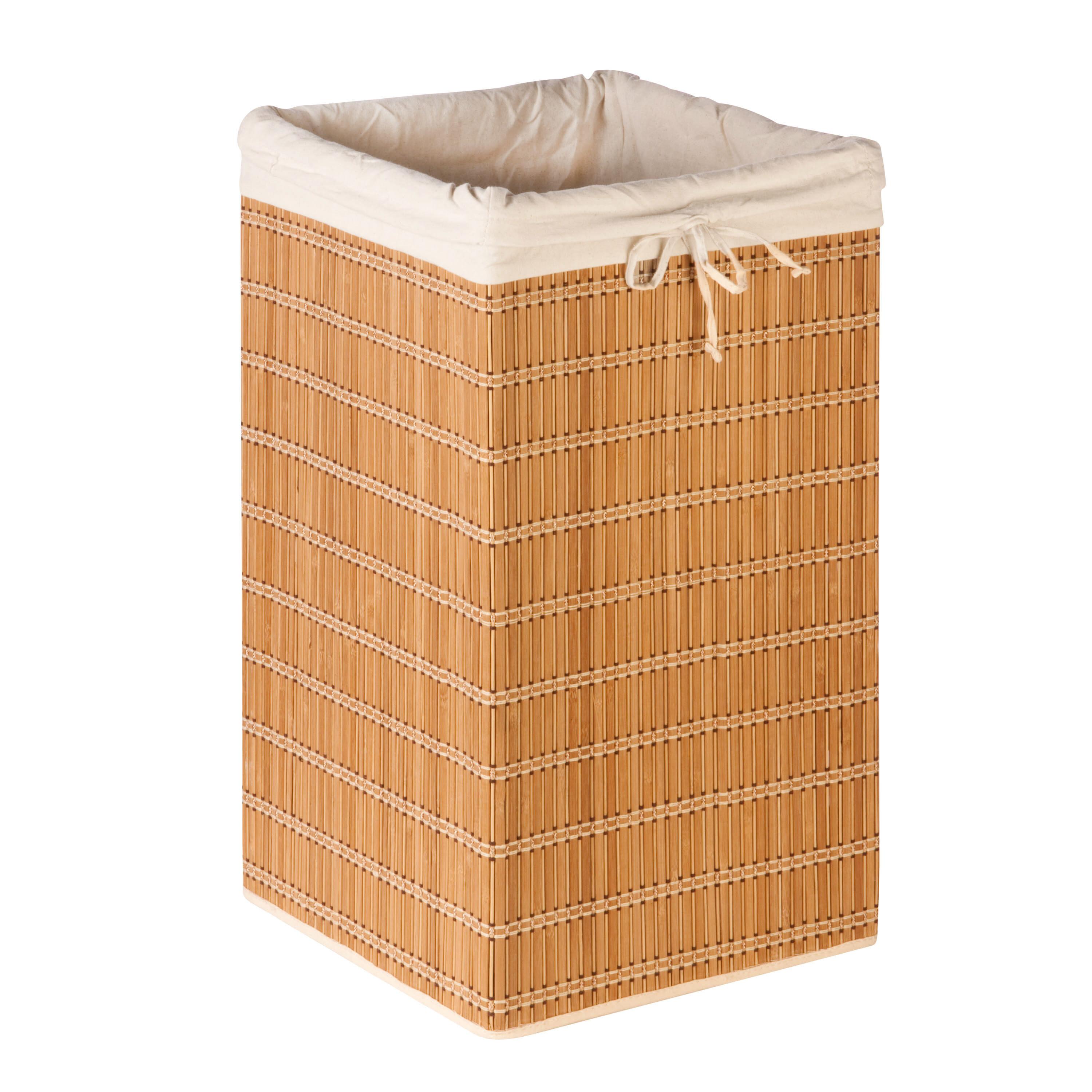 Bamboo Wicker Hamper