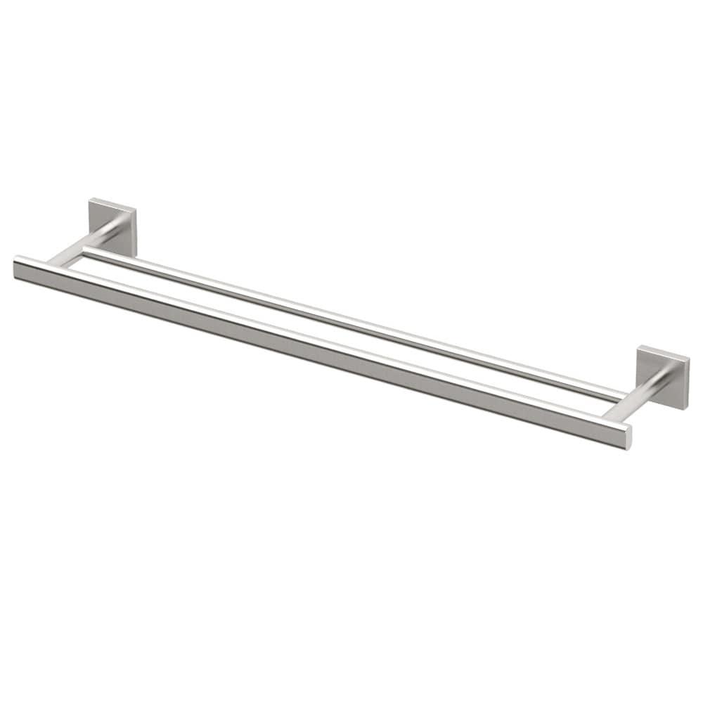 Elevate 24" Wall Mount Double Towel Bar | Towel Rack with 2 Bars