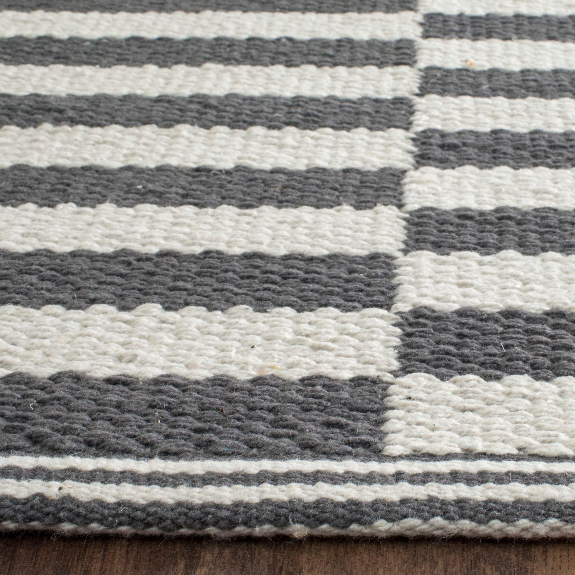 Montauk MTK715 Hand Woven Indoor Area Rug - Ivory/Grey - 8'x10' - Safavieh