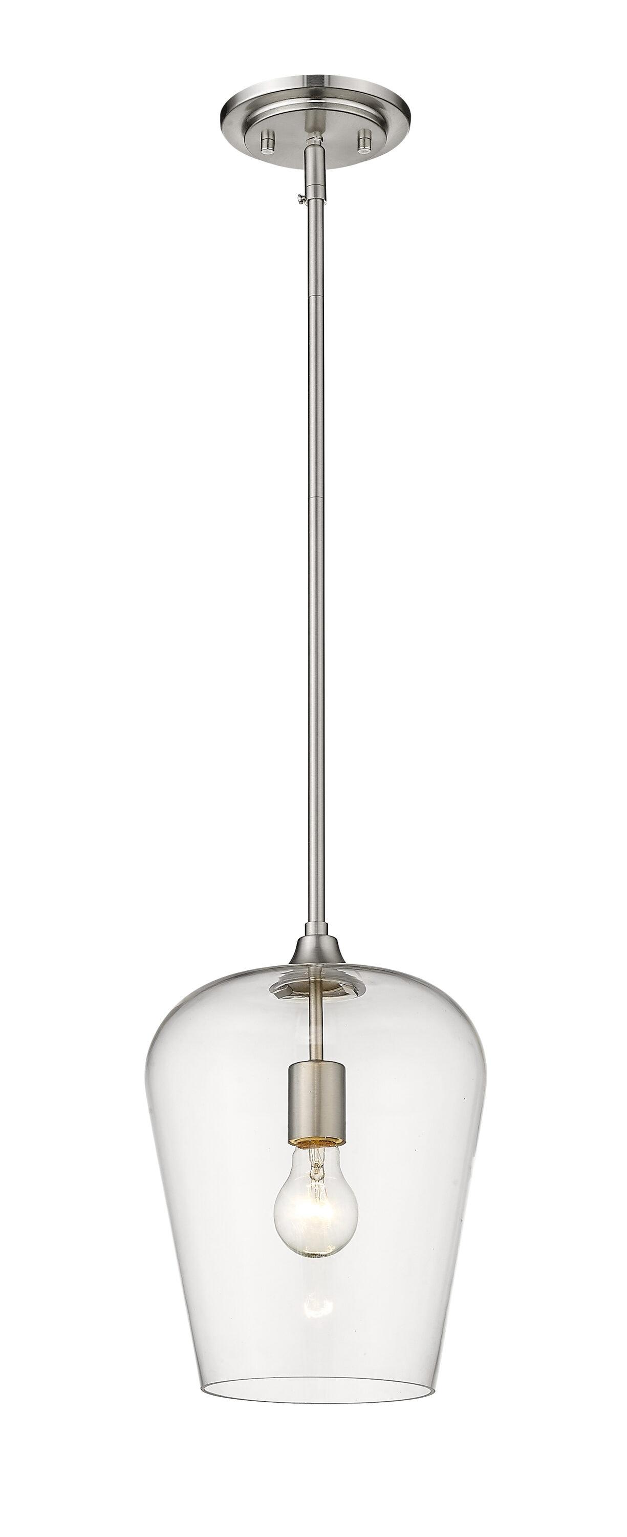 Z-Lite Joliet 1 - Light Pendant in  Brushed Nickel