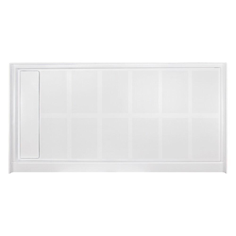 Linear 32 in. x 60 in. Single Threshold Shower Base in White