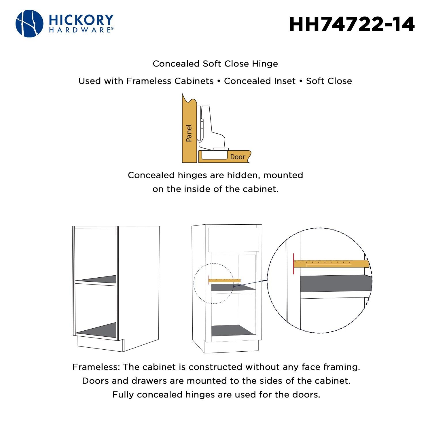 Soft-Close Concealed Hinge