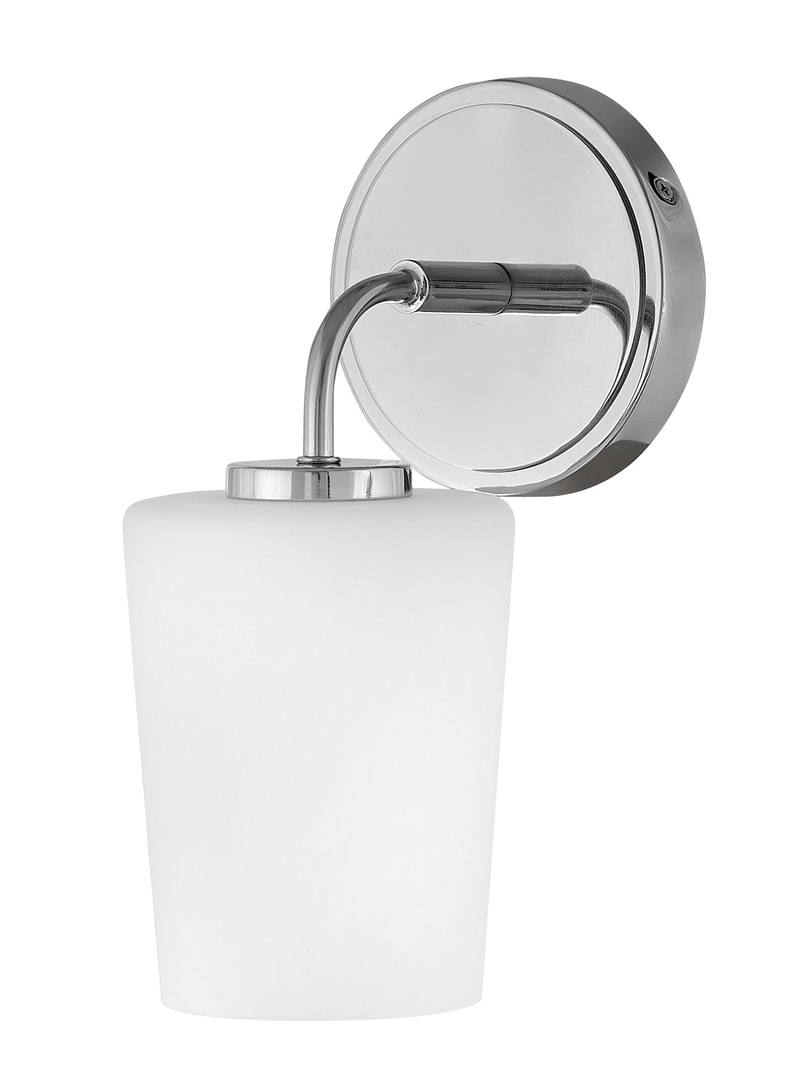 Fitz Single Frosted Dimmable Bath Sconce