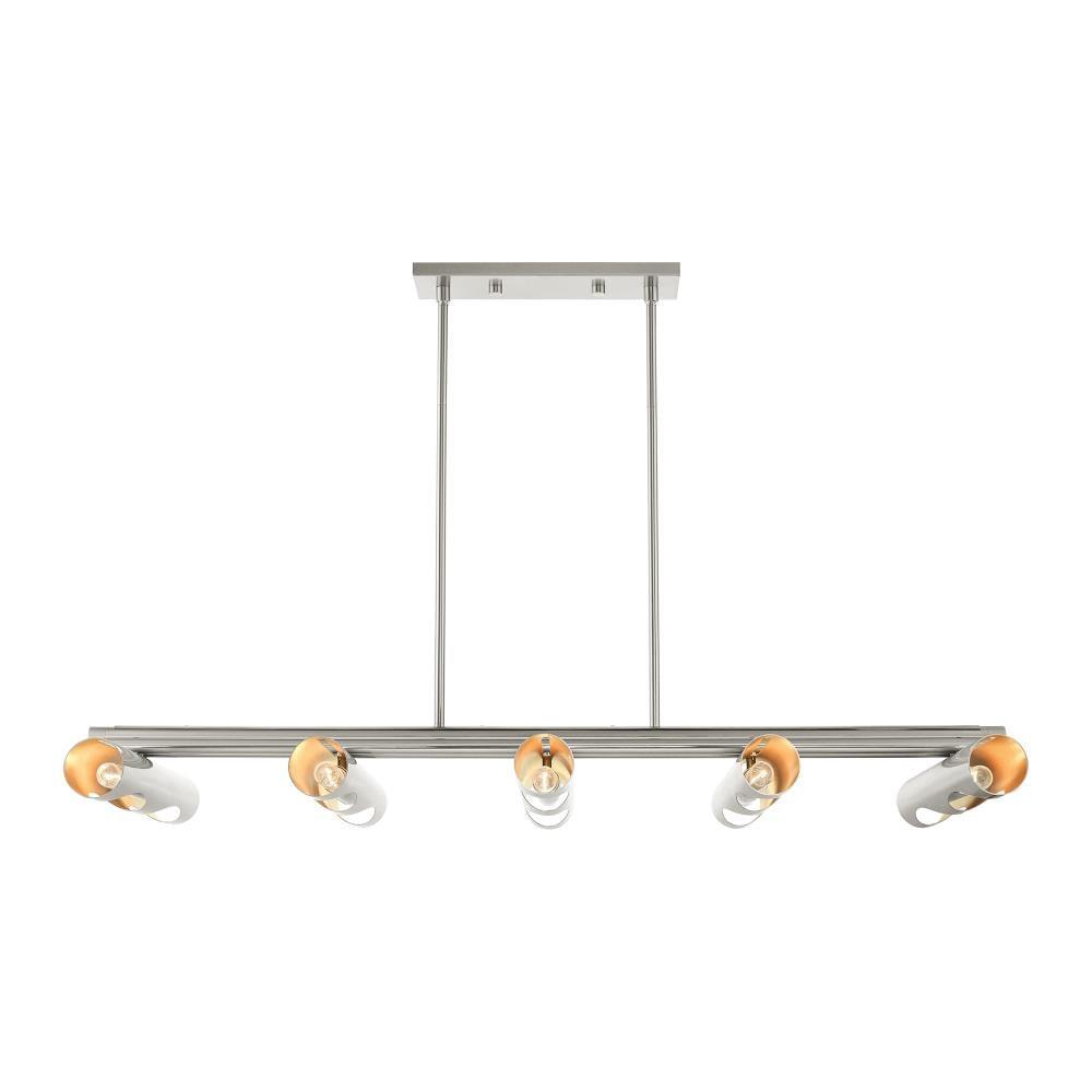 Livex Lighting Novato 10 - Light Chandelier in  Brushed Nickel