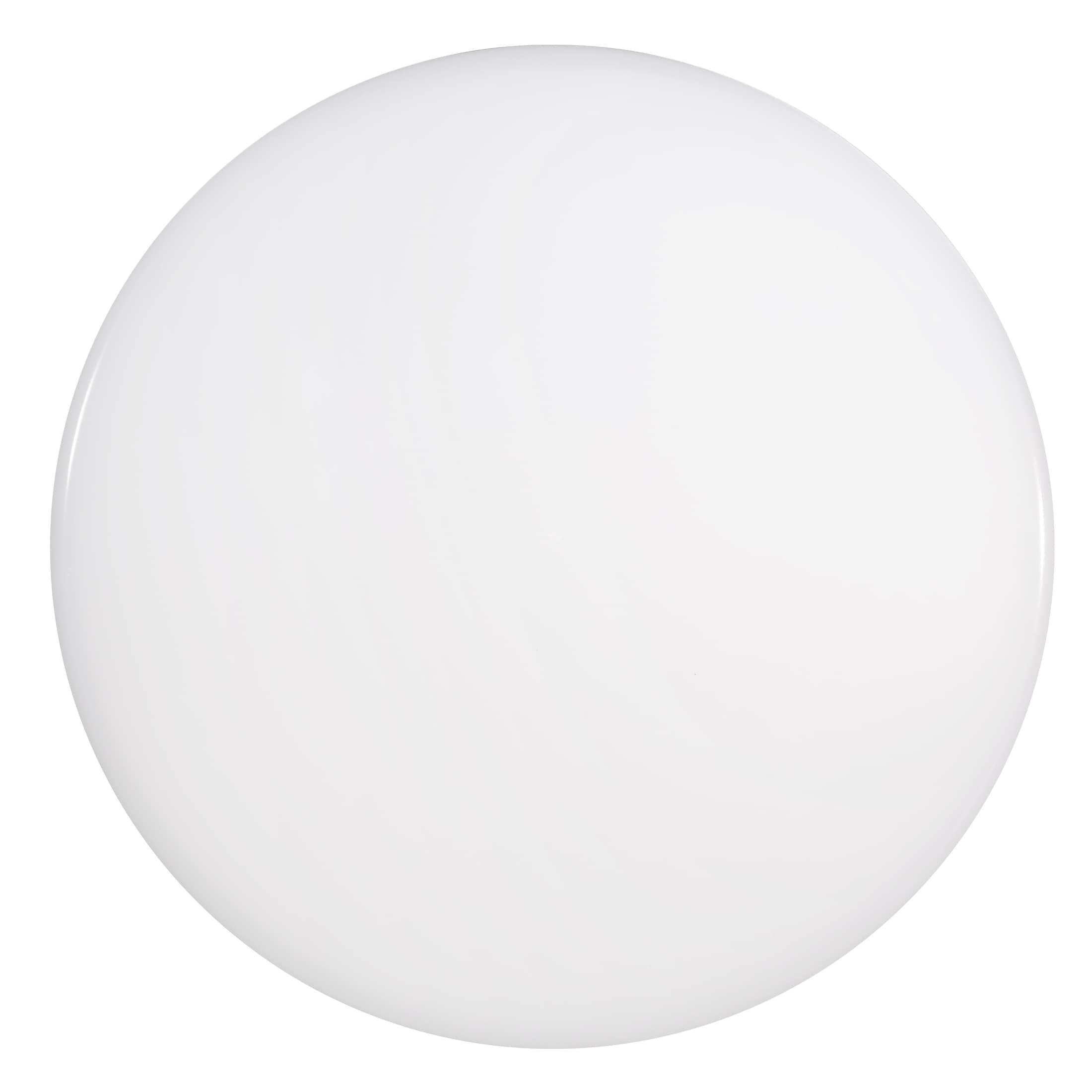 Maxxima 8 in. LED Round Trimless Disk Light, 5 CCT Flush Mount Ceiling Light Fixture