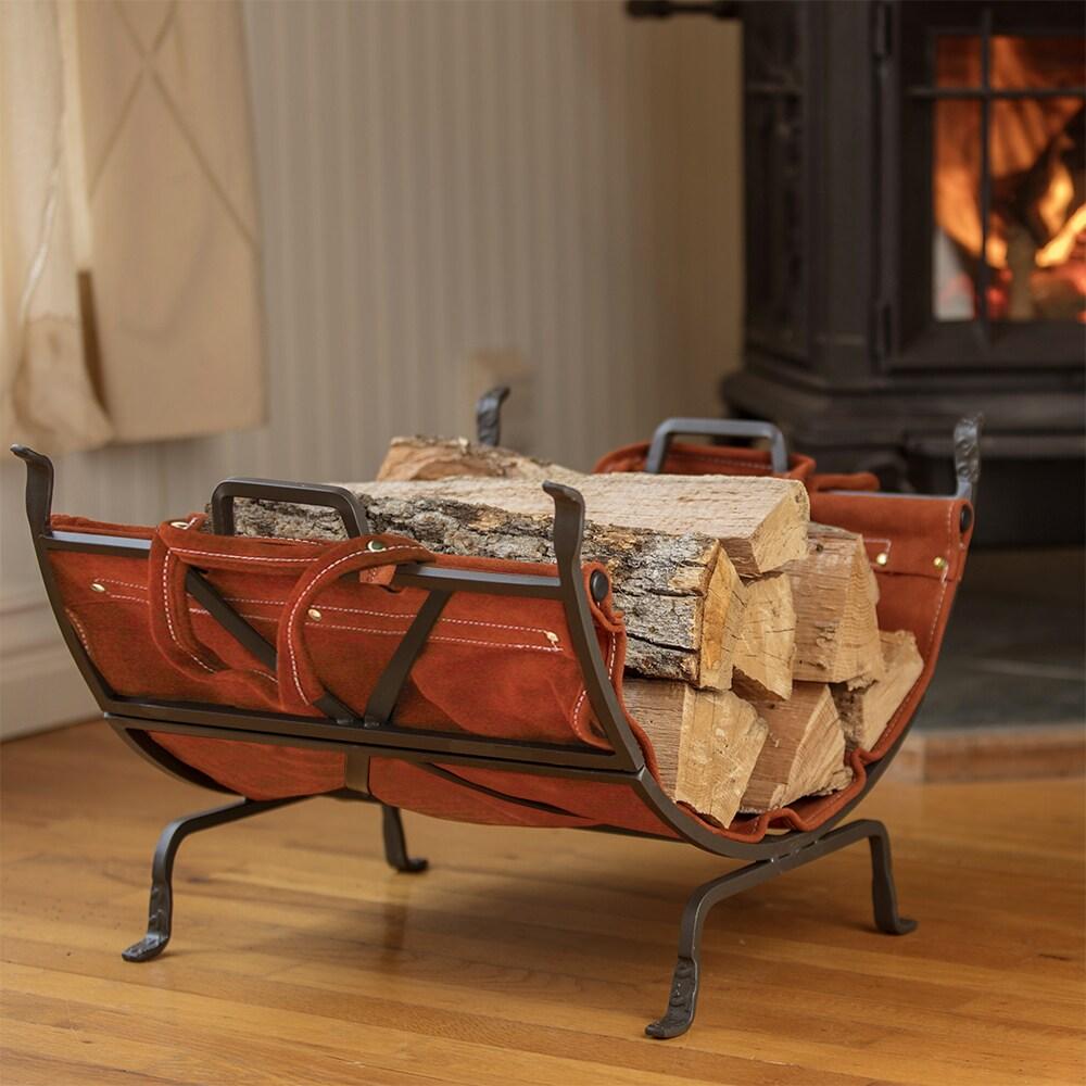 Winston Porter Abian 22'' W Metal Log Rack