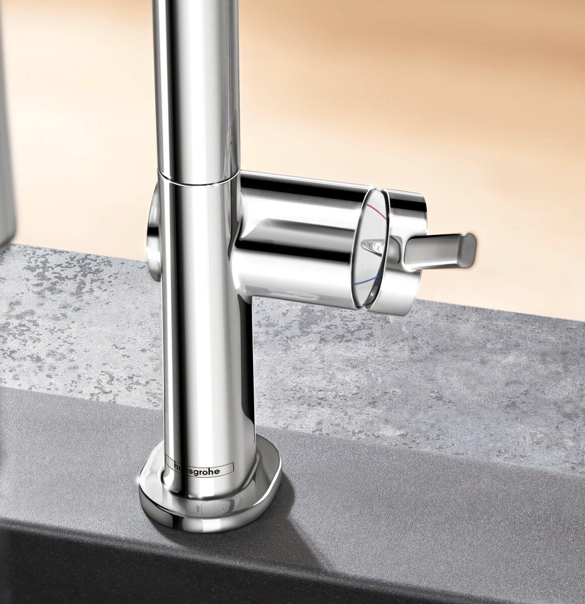 hansgrohe Talis N HighArc Kitchen Faucet, O-Style 2-Spray Pull-Down with sBox, 1.75 GPM