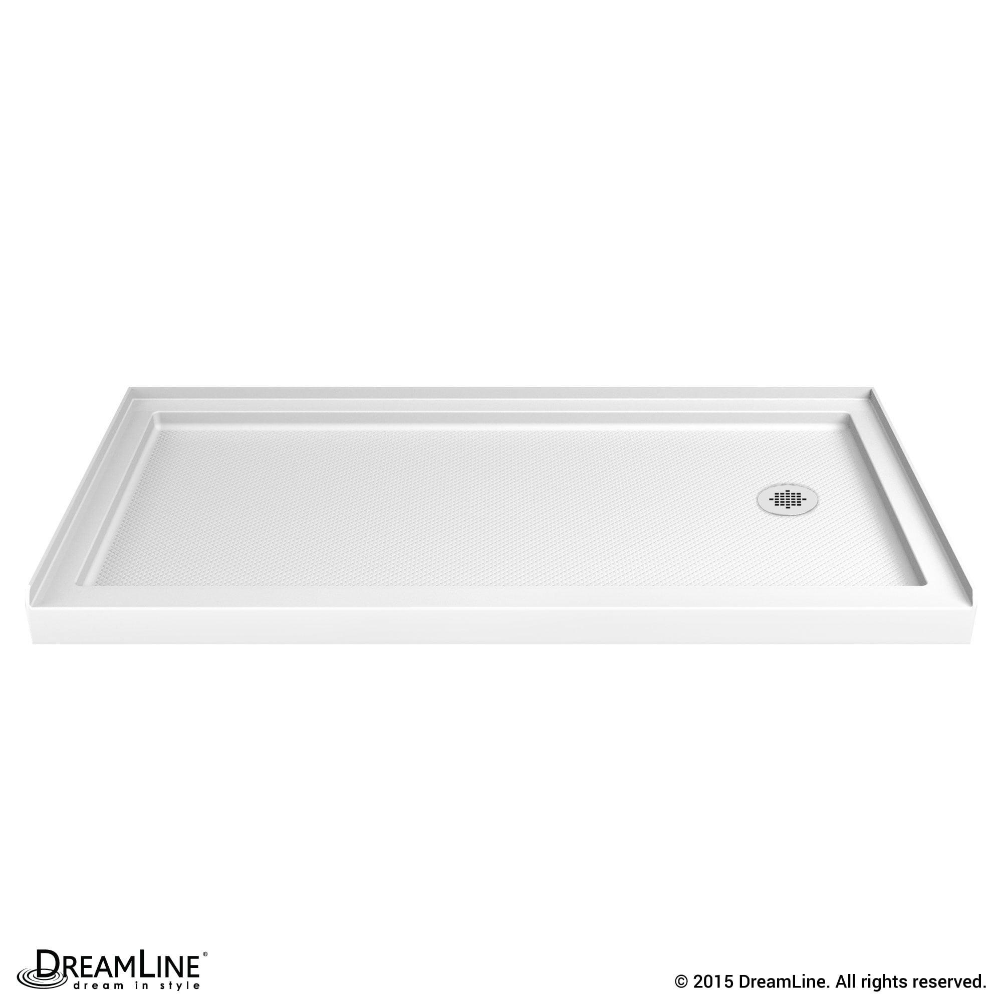 SlimLine 60" x 34" Single Threshold Shower Base