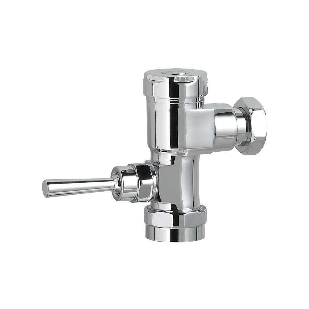 Polished Chrome Manual Flush Valve for Urinals