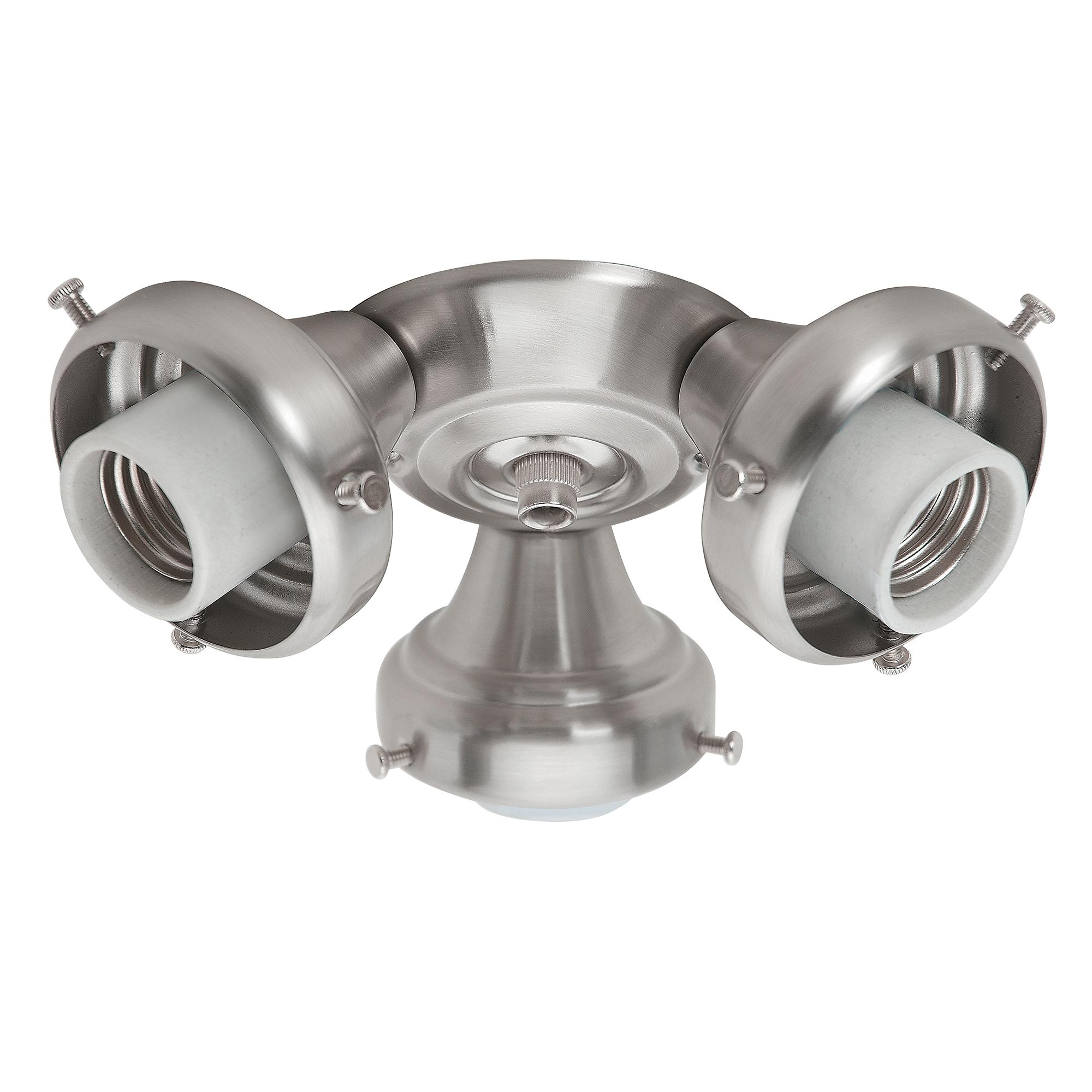 Hunter Fans - Accessory-Three Light Fitter-7.5 Inches Wide by 2.6 Inches