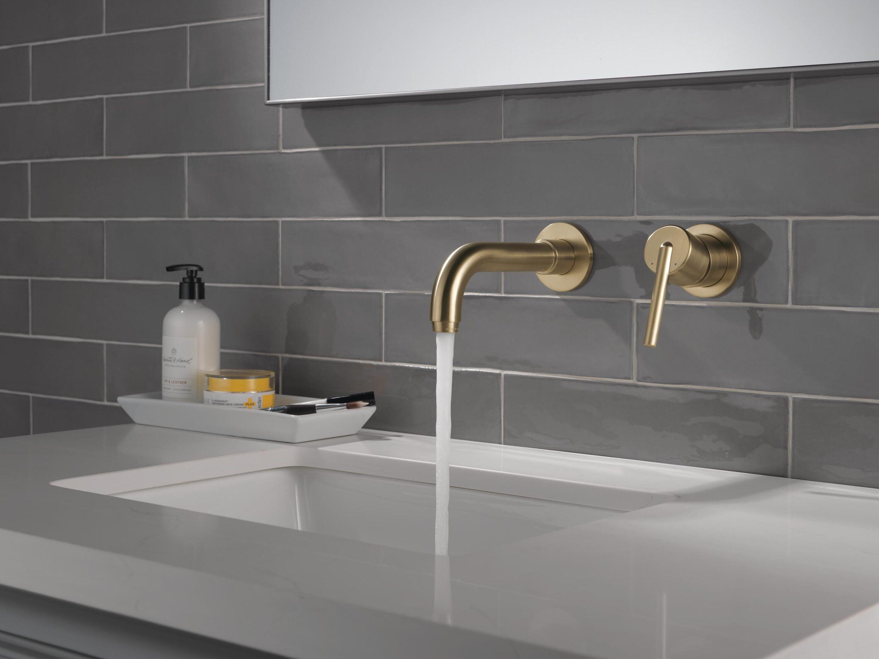 Trinsic Wall Mounted Bathroom Faucet