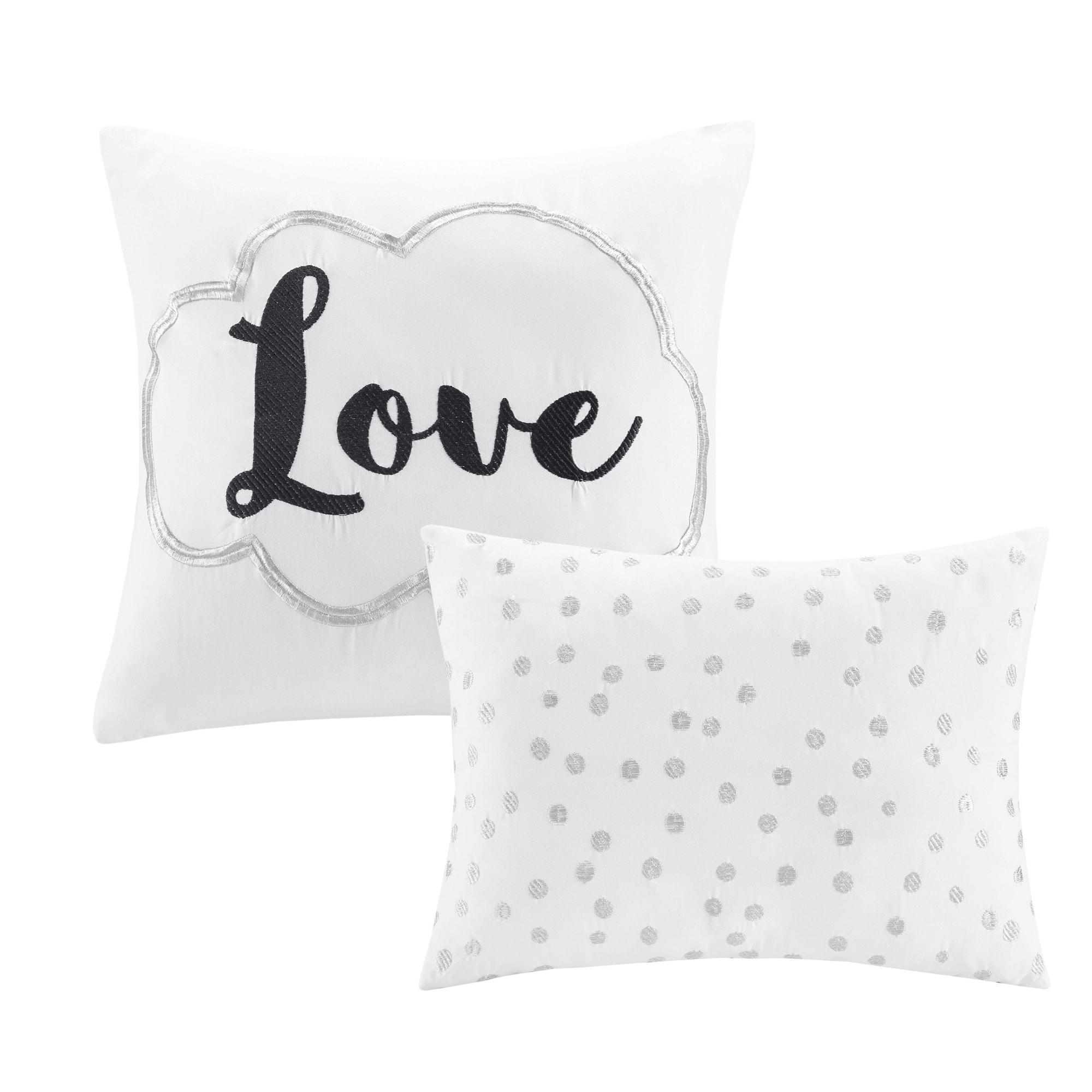 Intelligent Design Raina Metallic Printed Comforter Set