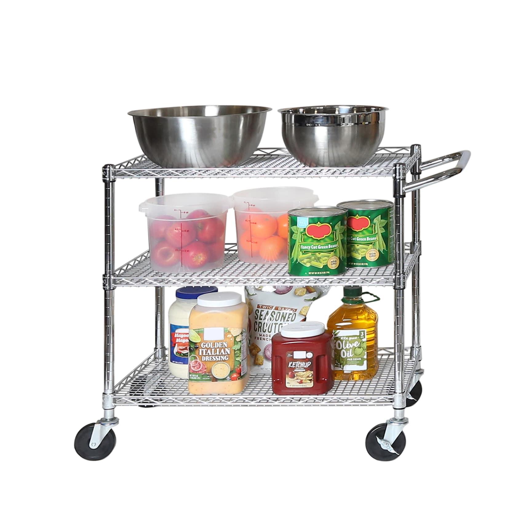 NSF-Certified Utility Cart with Wheels