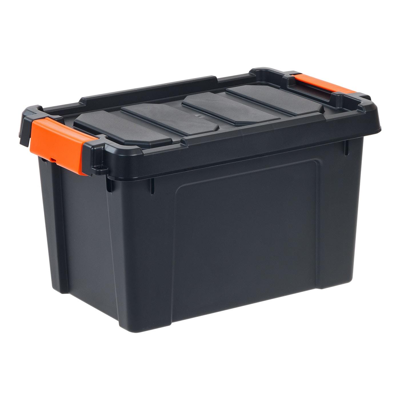 IRIS 22qt Heavy Duty Plastic Storage Bin with Durable Lid