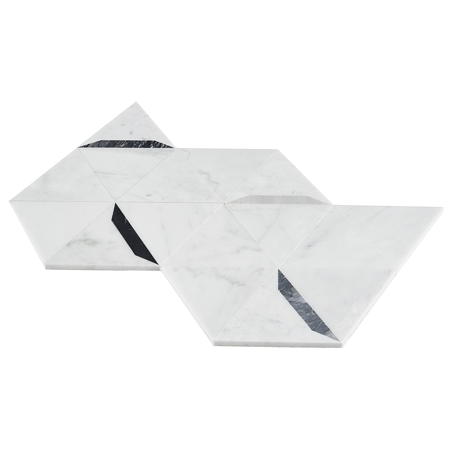 Zandara 5" x 6" Marble Novelty Mosaic Wall & Floor Tile