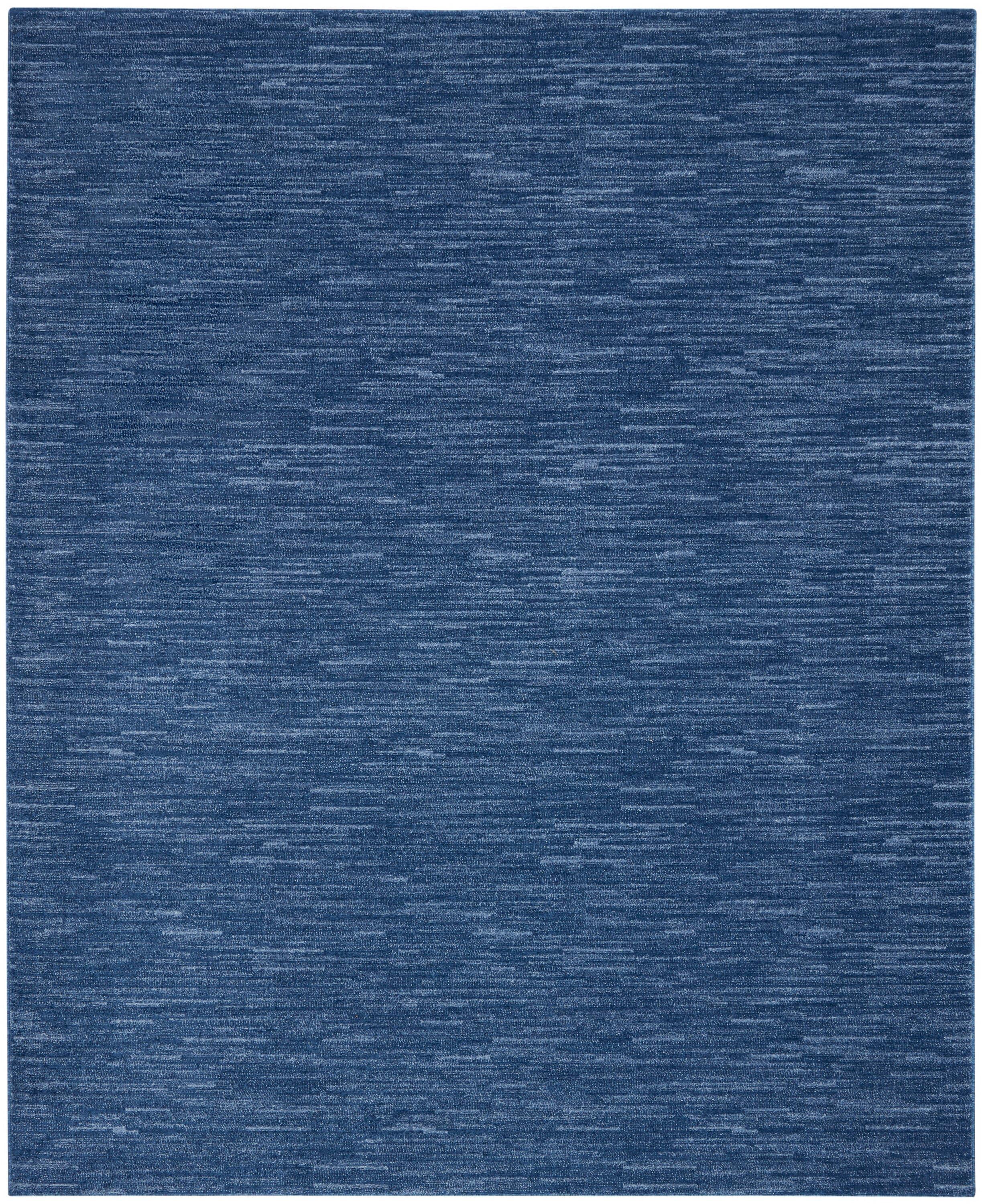 Nourison Nourison Essentials NRE01 Indoor/outdoor Area Rug - Navy Blue 7' x 10'