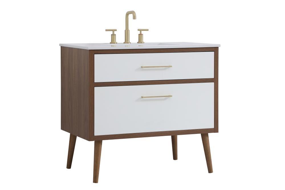 Elegant Kitchen and Bath Elegant Kitchen and Bath 36 Inch Bathroom Vanity