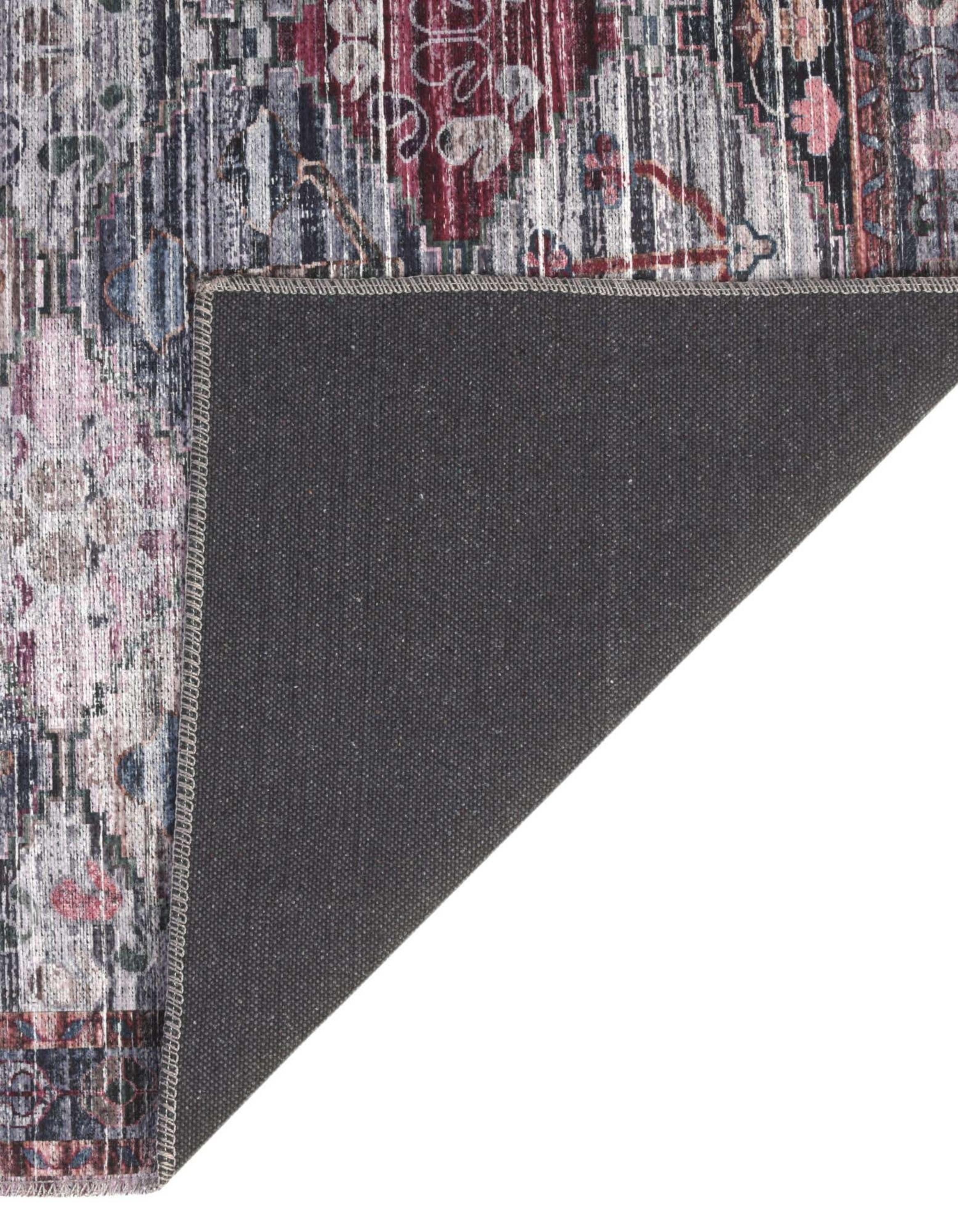Unique Loom 5' 3 x 5' 3 Mangata Maya Machine Washable Multi Area Rug