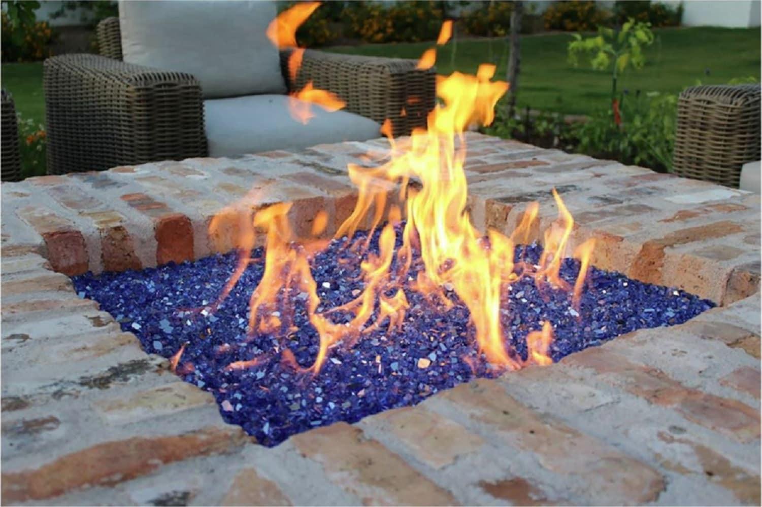 Highland Dunes Sundberg Recycled Fireglass & Reviews | Wayfair